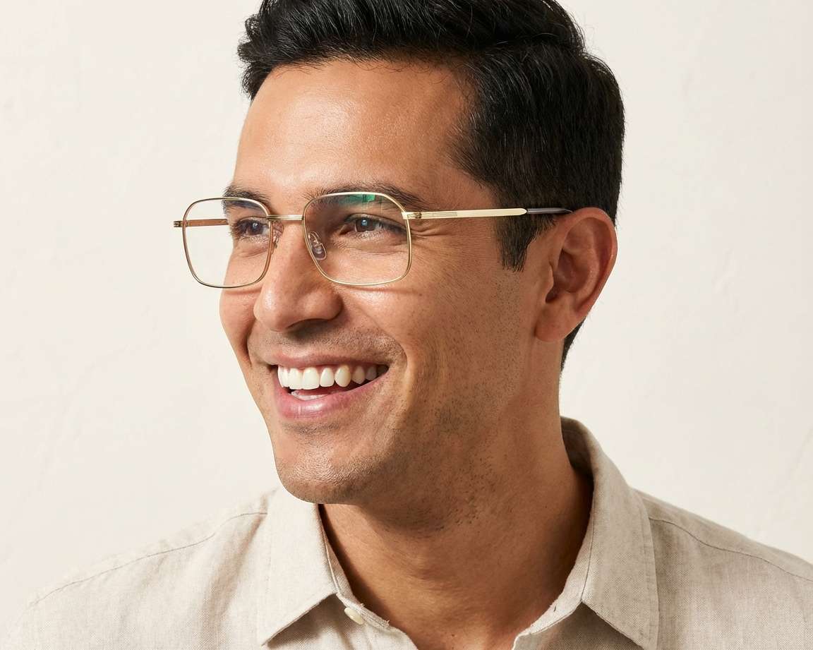 Hugo Boss BOSS-1604 J5G 55-19 Gold  360 degree view 5