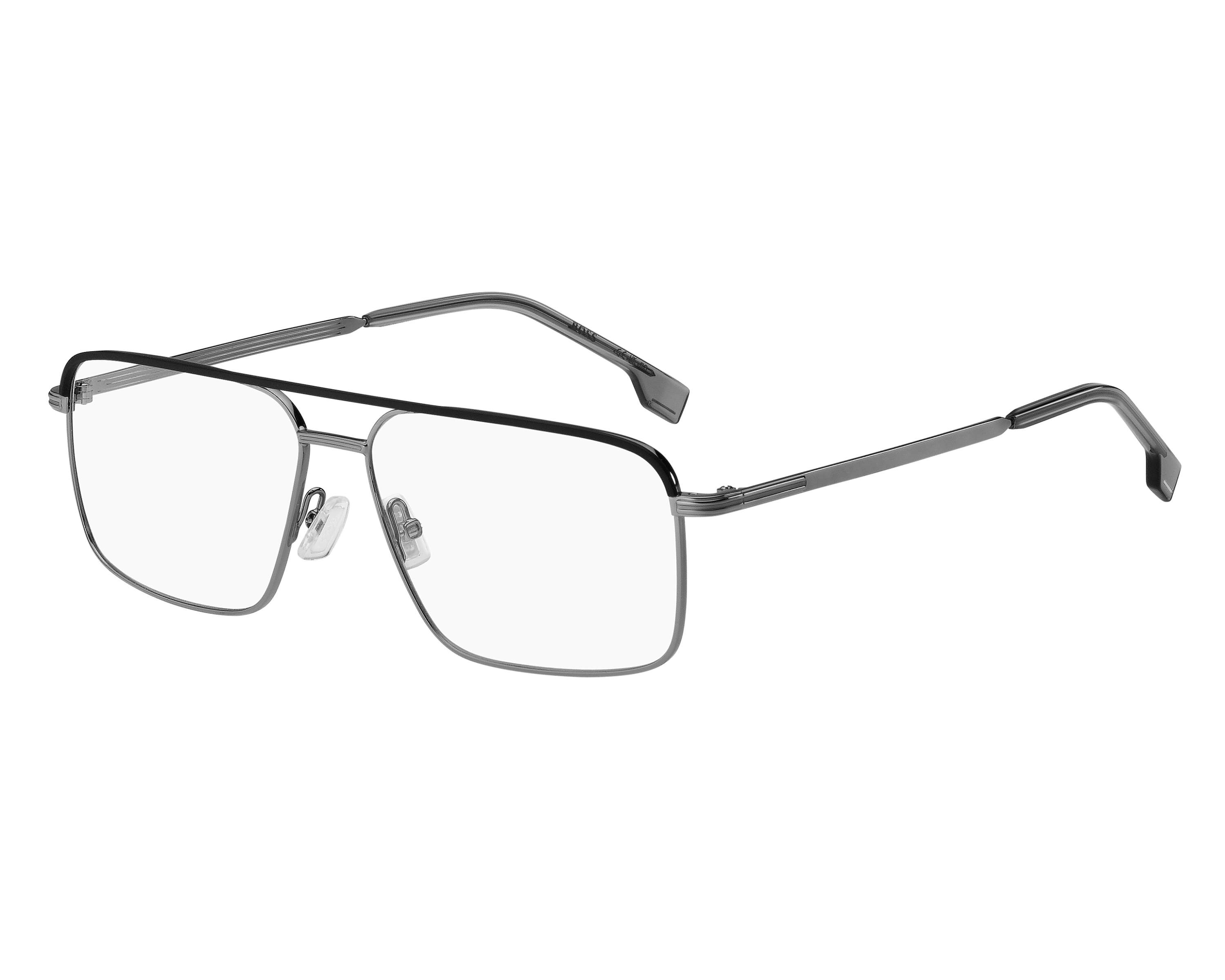 Hugo Boss BOSS-1606 V81 58-14 Gun Black 360 degree view 1