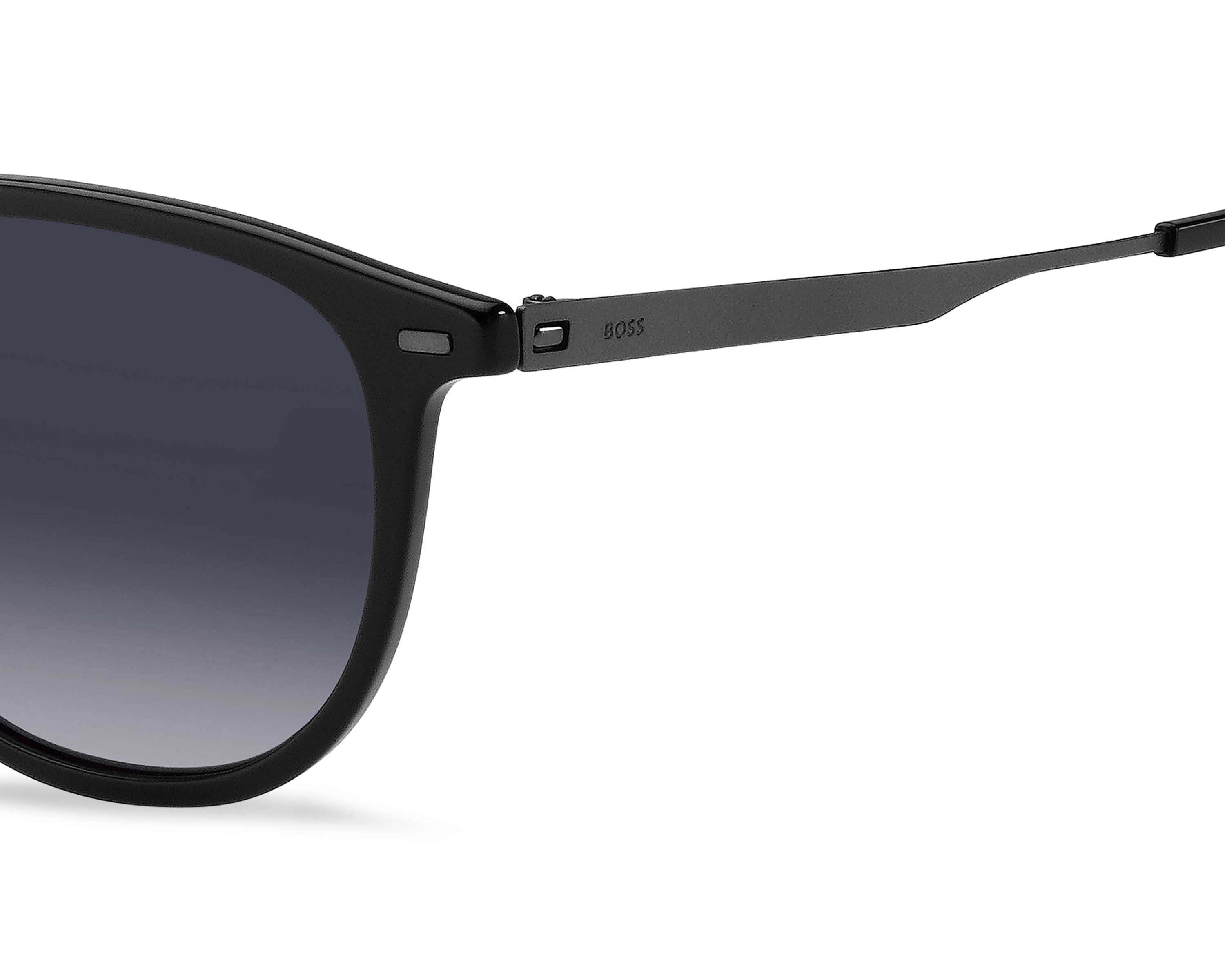 Hugo Boss BOSS-1639-S ANS/9O 52-20 Black Ruthenium 360 degree view 5