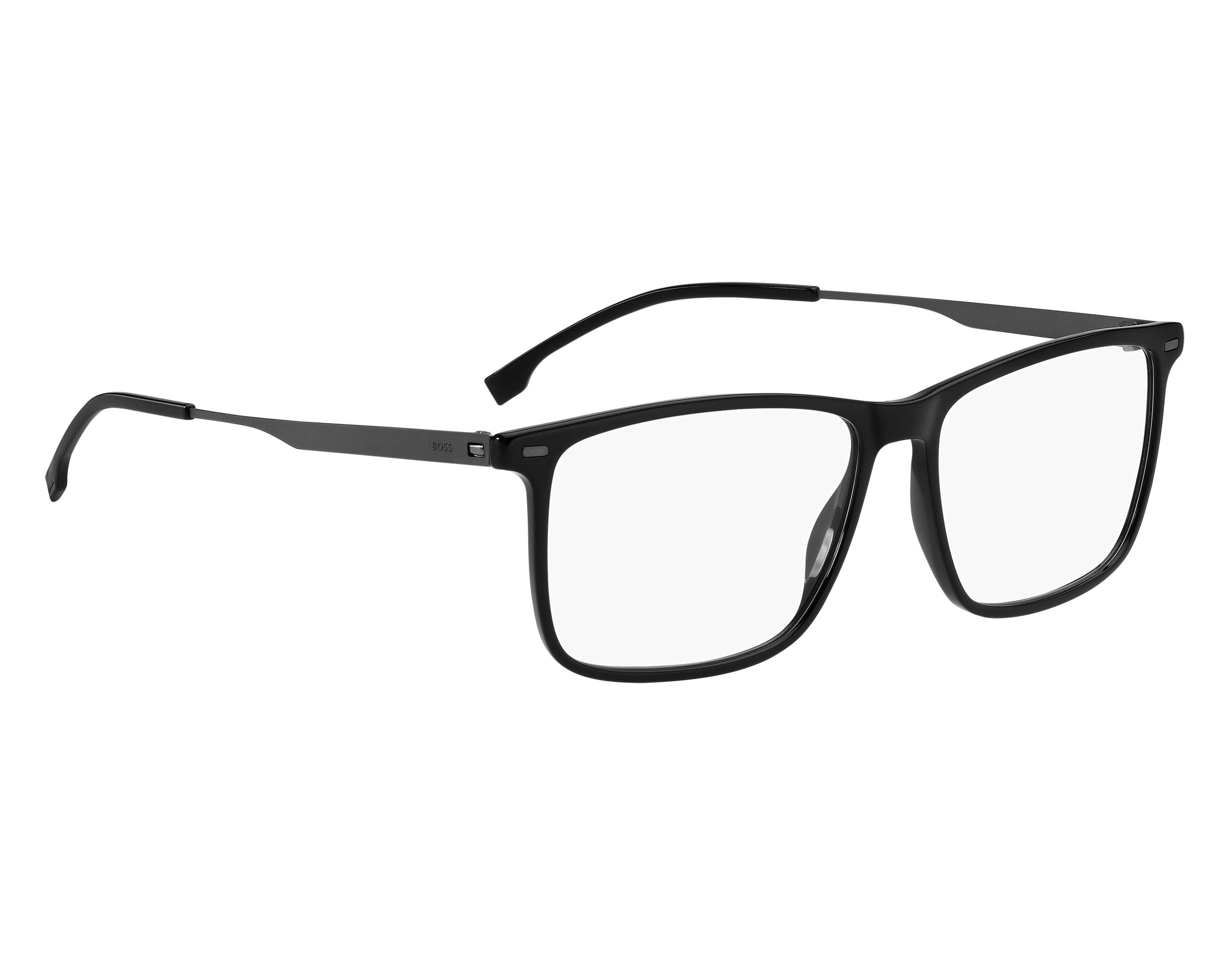 Hugo Boss BOSS-1642 ANS 55-15 Noir Ruthénium 360 degree view 2