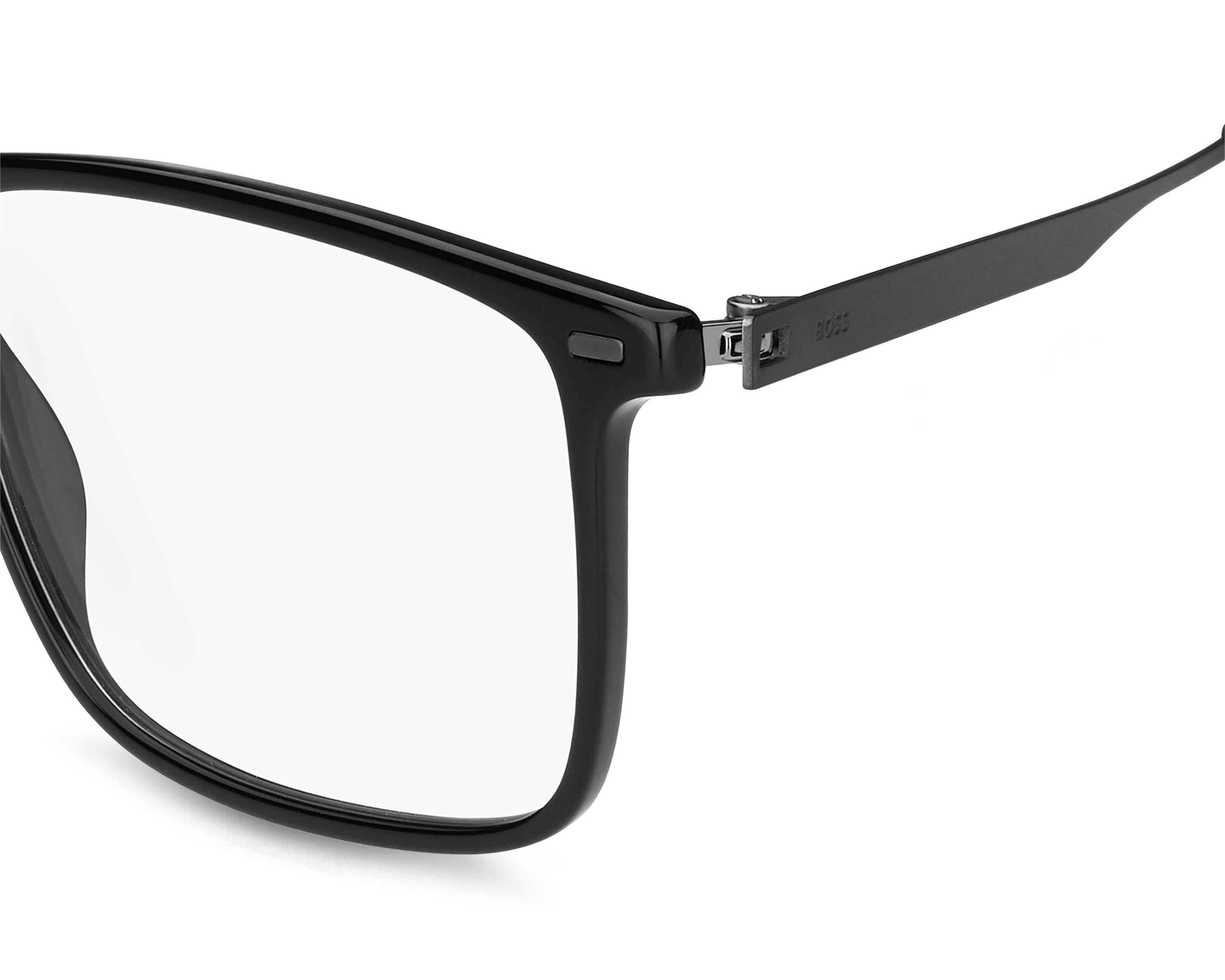 Hugo Boss BOSS-1642 ANS 55-15 Noir Ruthénium 360 degree view 4