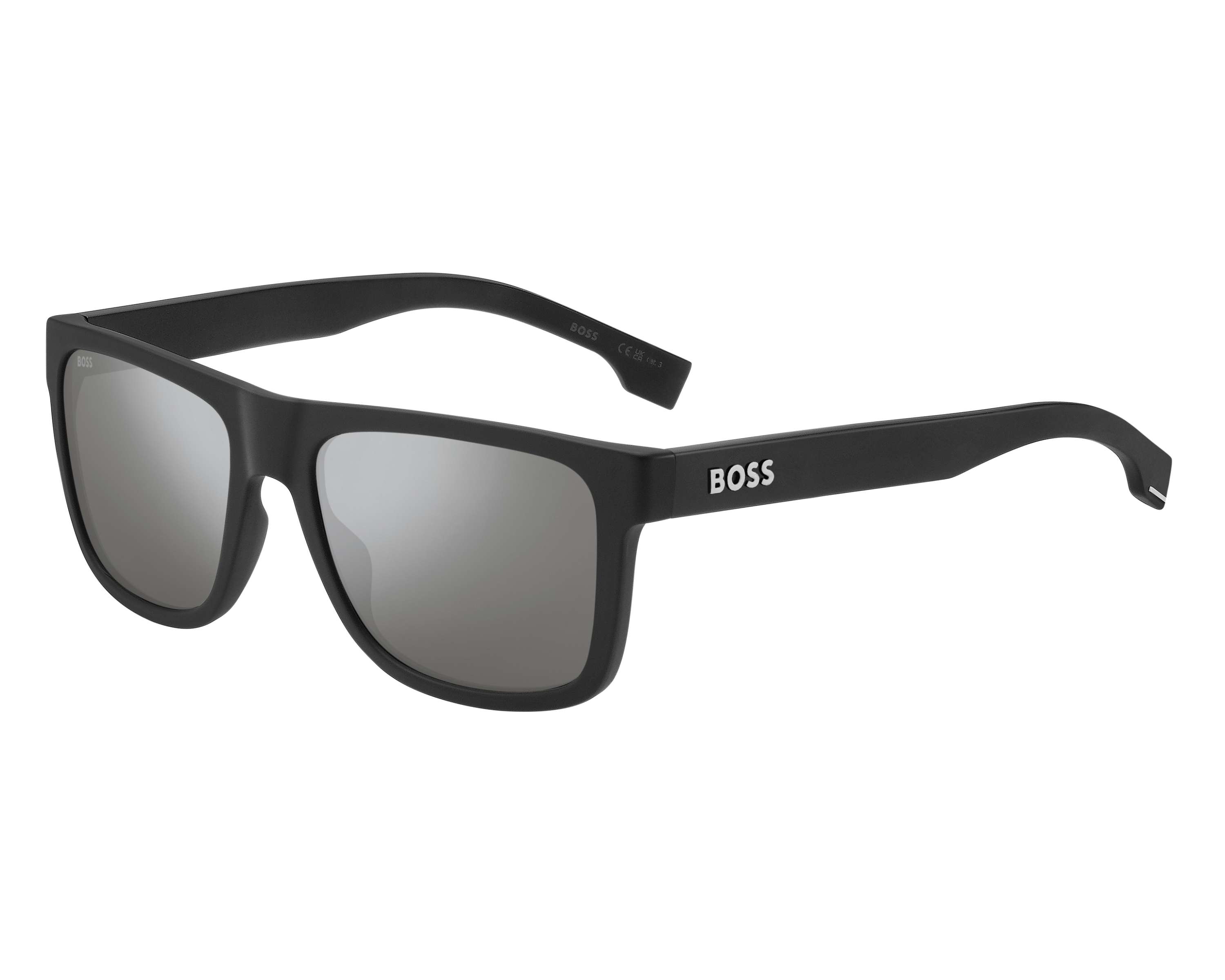 Hugo Boss BOSS-1647-S 003/T4 55-18 Negra  360 degree view 1