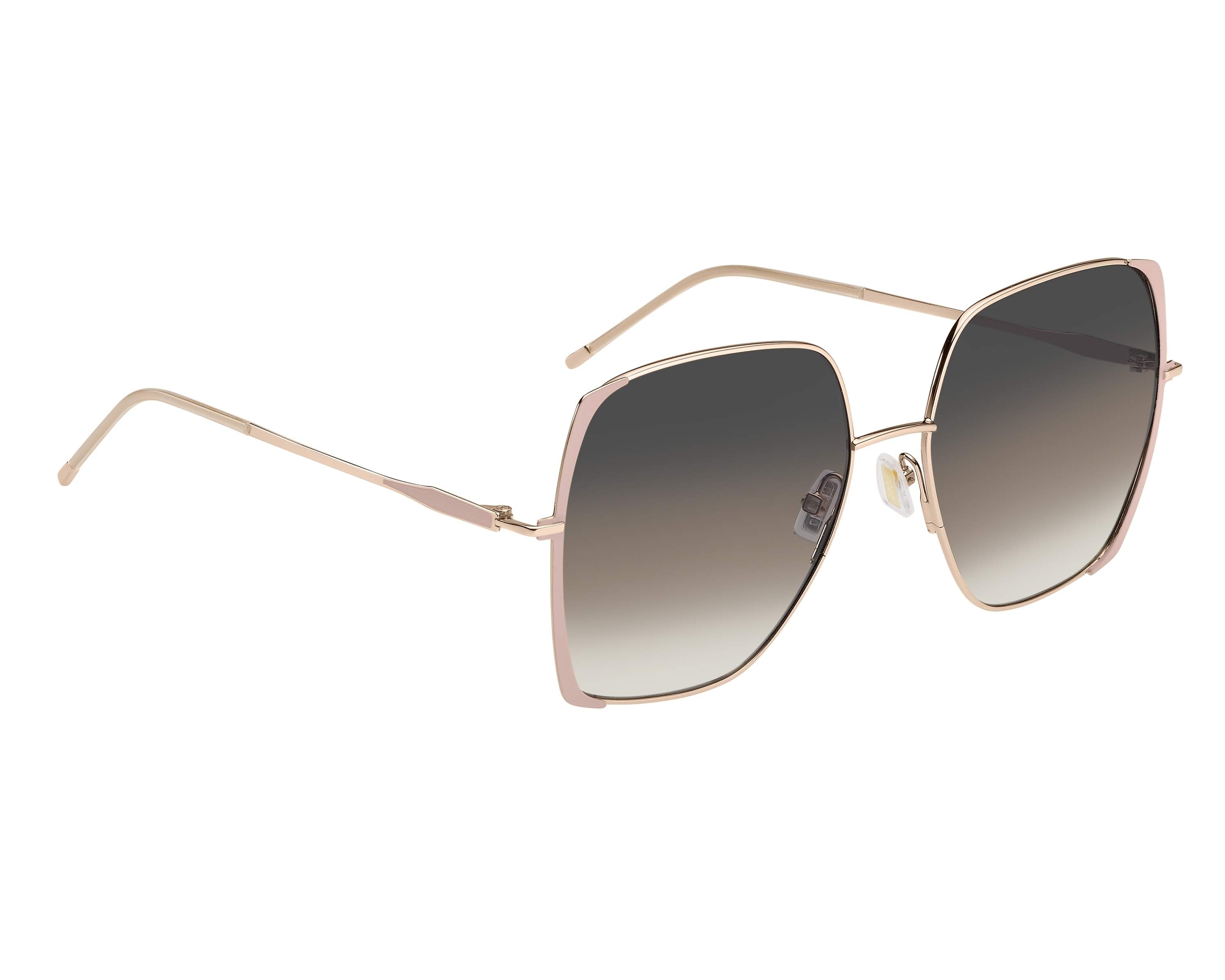 Hugo Boss BOSS-1707-S BKU/PR - Gold Nude 360 degree view 1