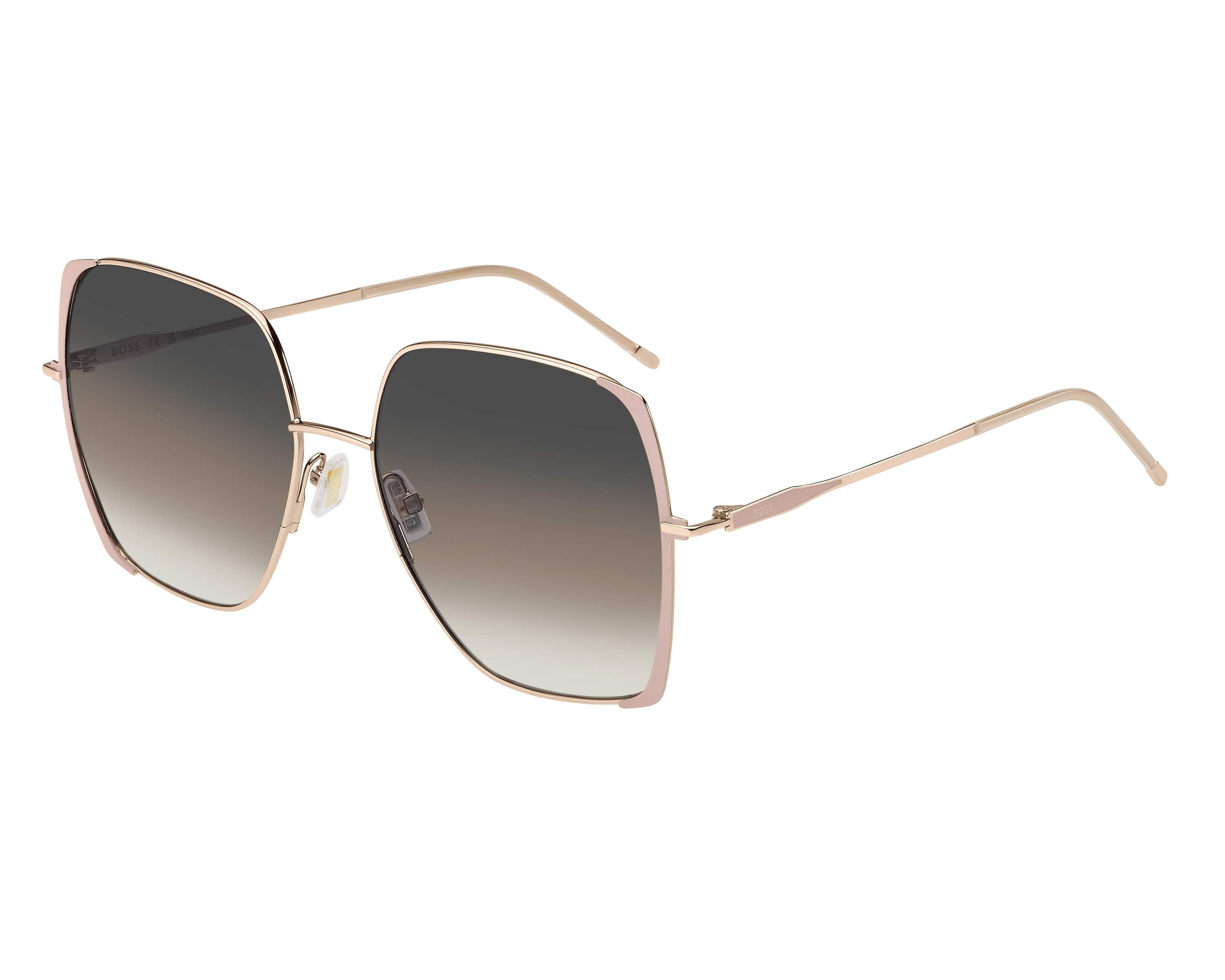 Hugo Boss BOSS-1707-S BKU/PR - Gold Nude 360 degree view 4