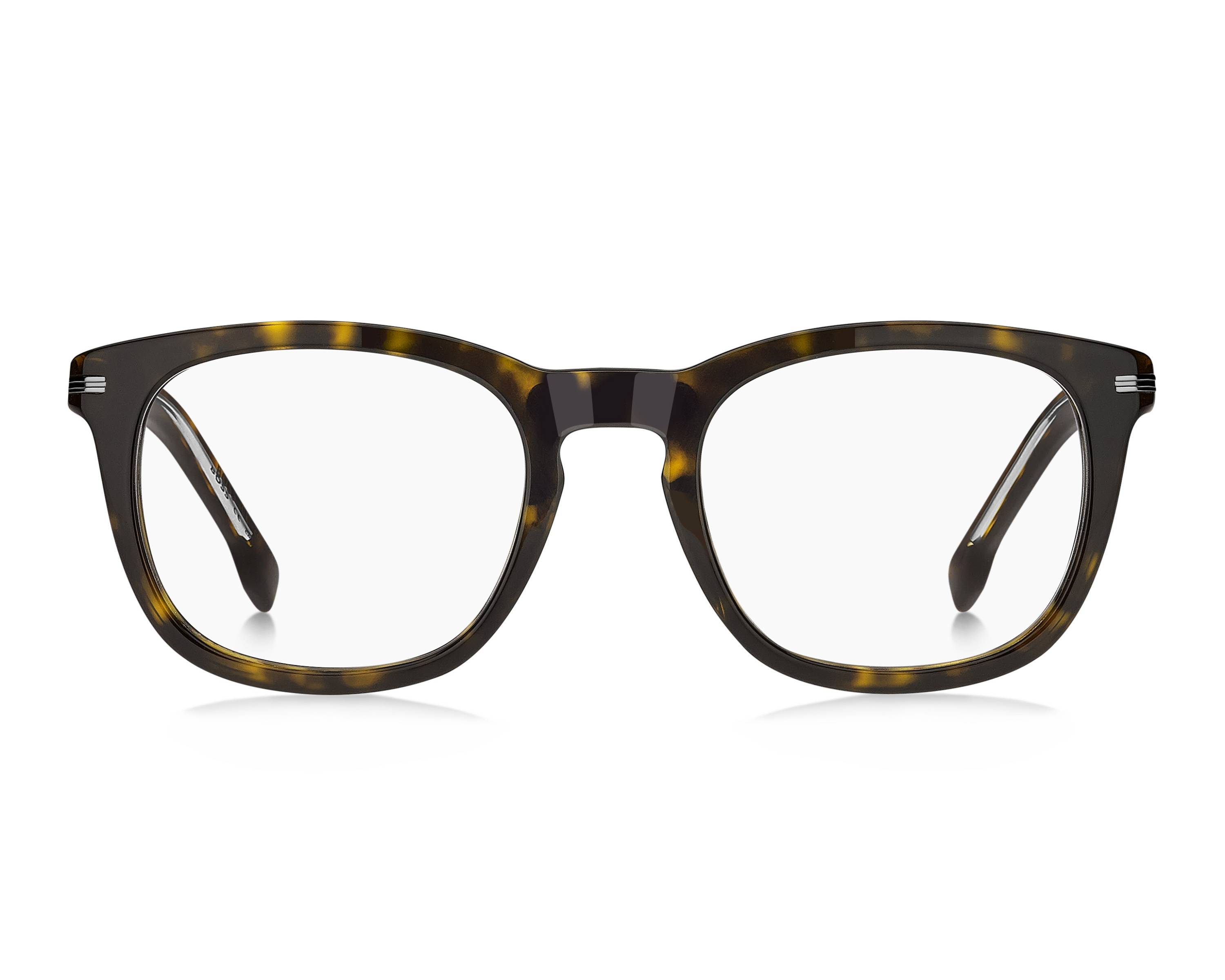 Hugo Boss BOSS-1725-G-CS WR7/LB 51-21 Black Havana 360 degree view 1