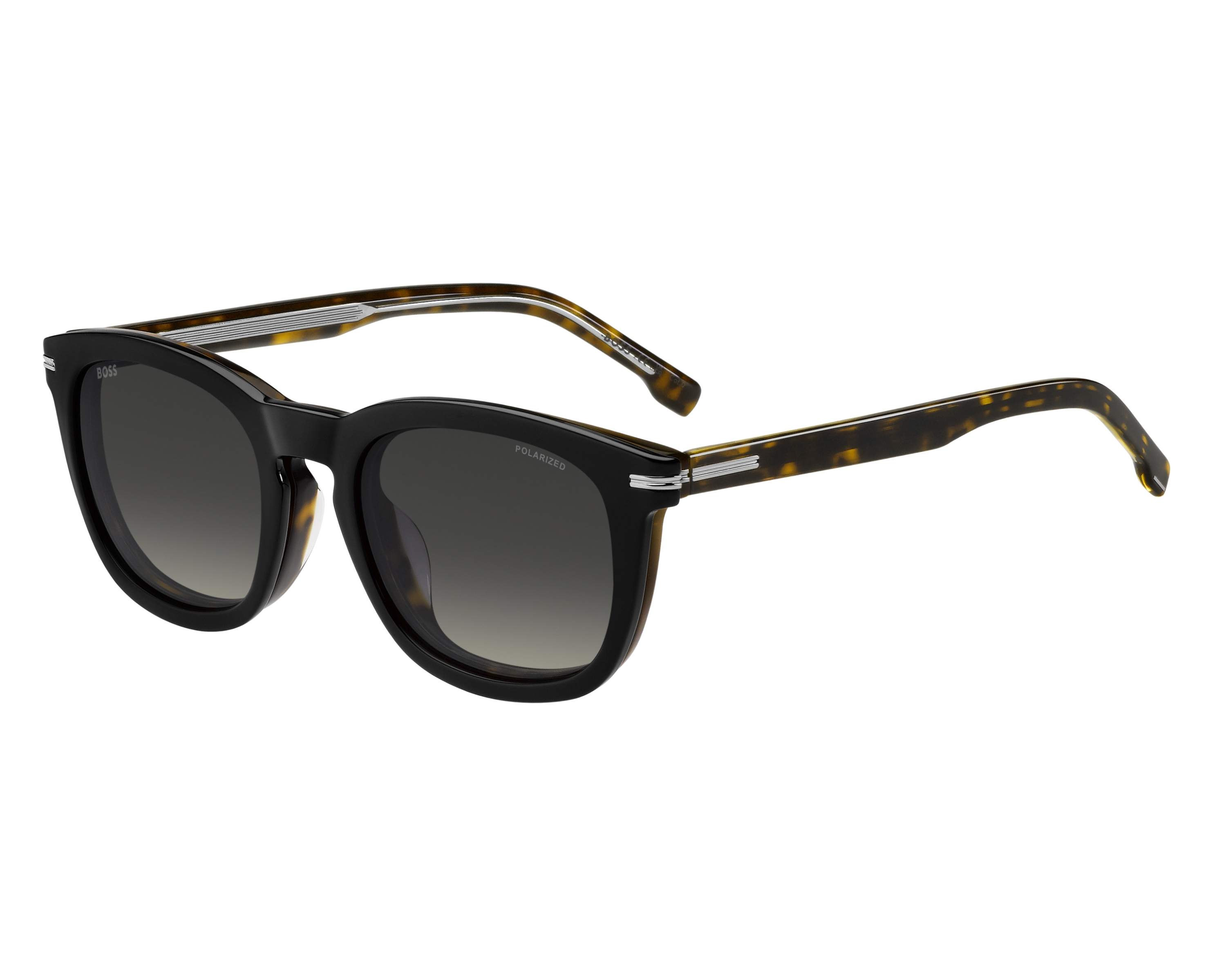 Hugo Boss BOSS-1725-G-CS WR7/LB 51-21 Black Havana 360 degree view 3