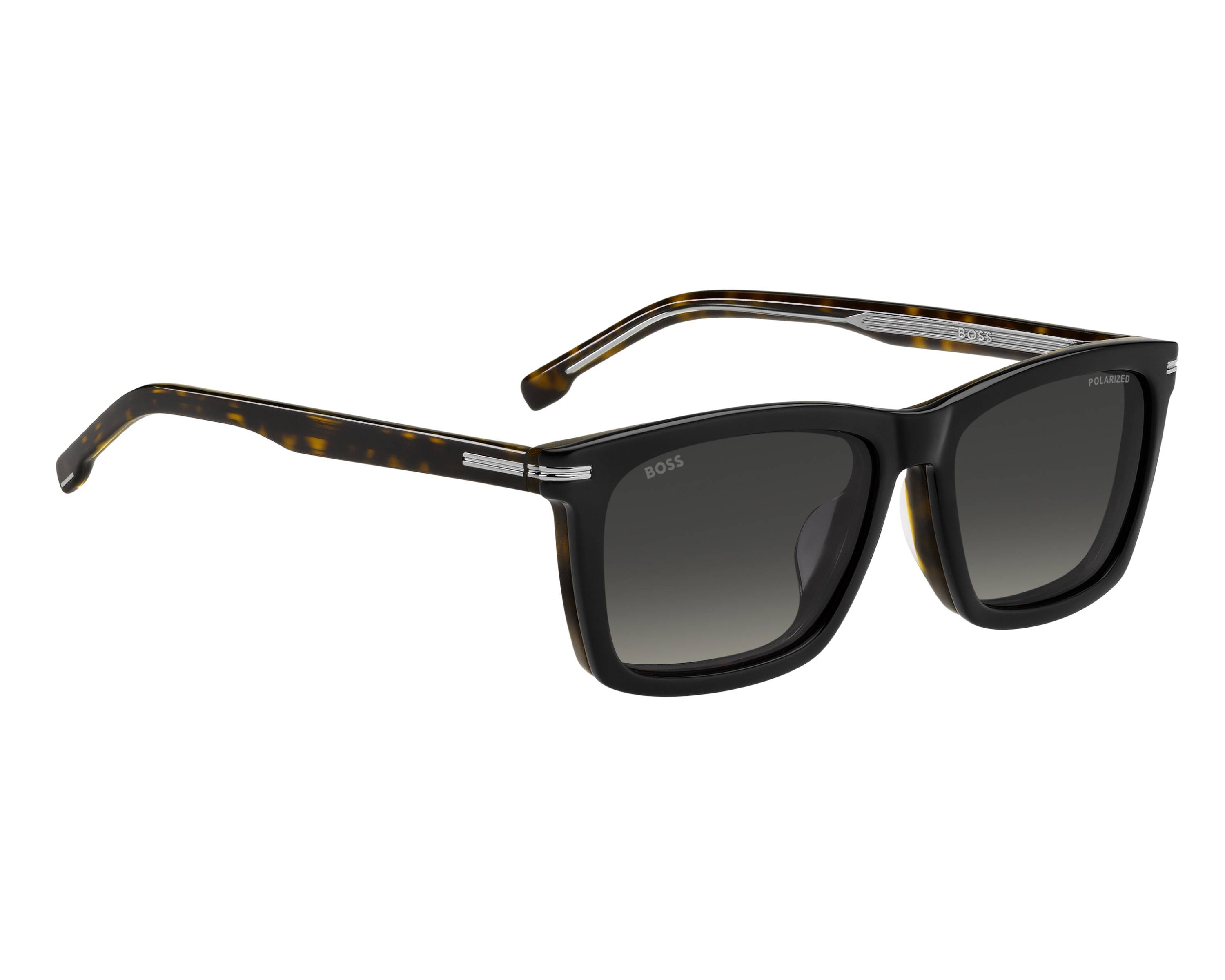 Hugo Boss BOSS-1726-G-CS WR7/LB 55-17 schwarz havana 360 degree view 7