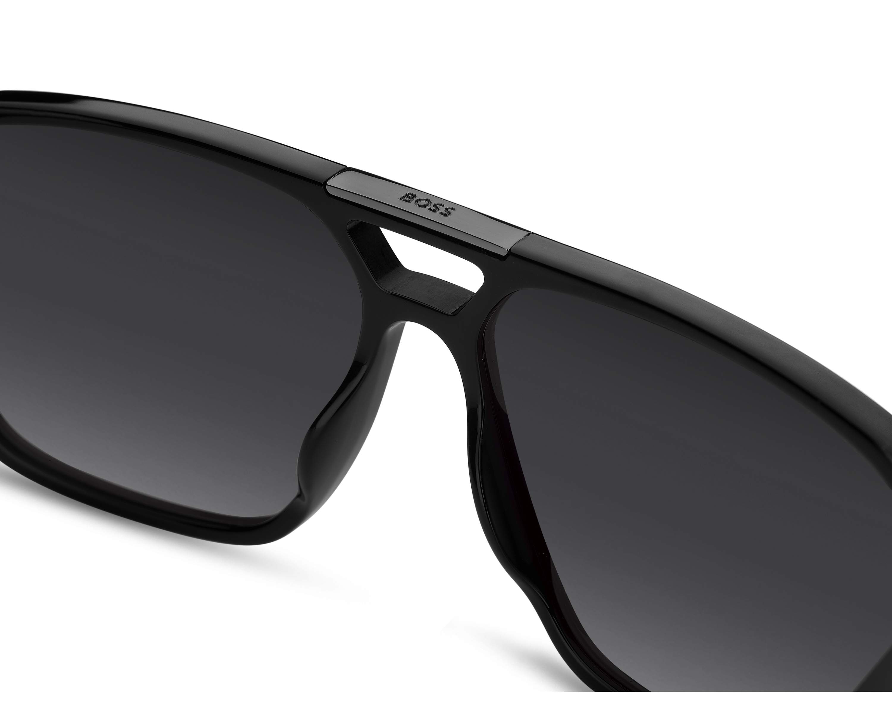 Hugo Boss BOSS-1766-S 807/9O 59-14 Black  360 degree view 5