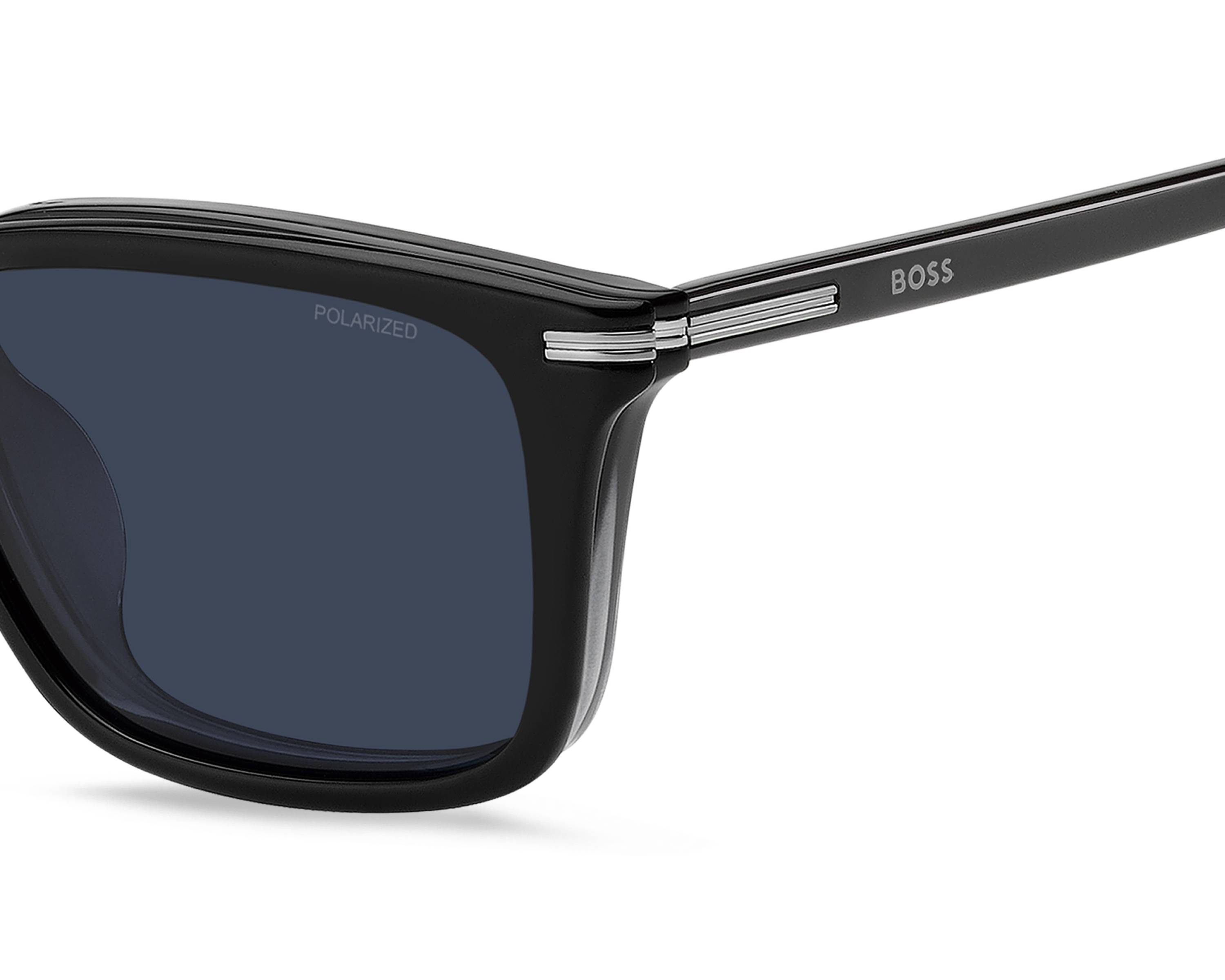 Hugo Boss BOSS-1847-G-C EDM/C3 55-16 Black Grey 360 degree view 6