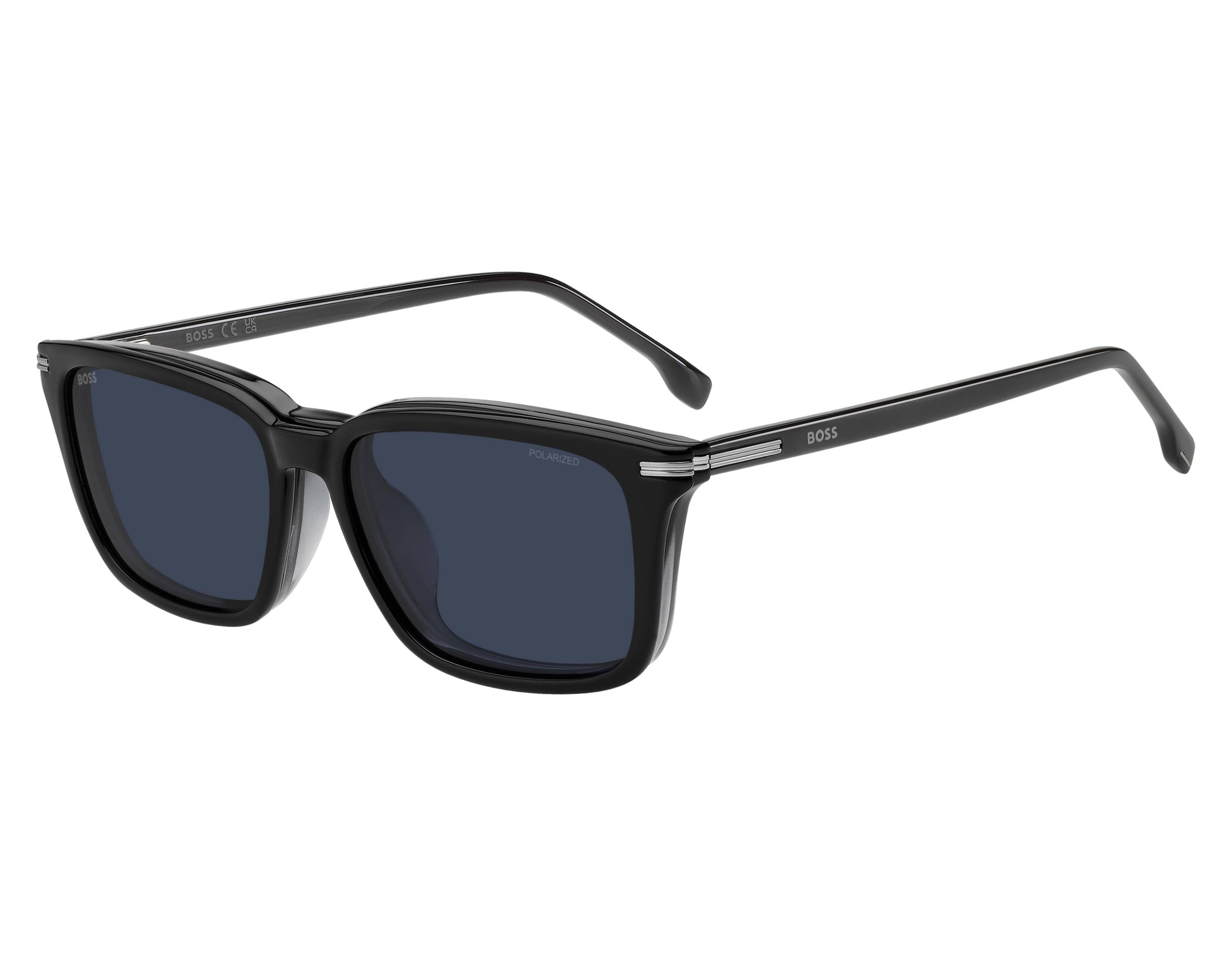 Hugo Boss BOSS-1847-G-C EDM/C3 55-16 Black Grey 360 degree view 7