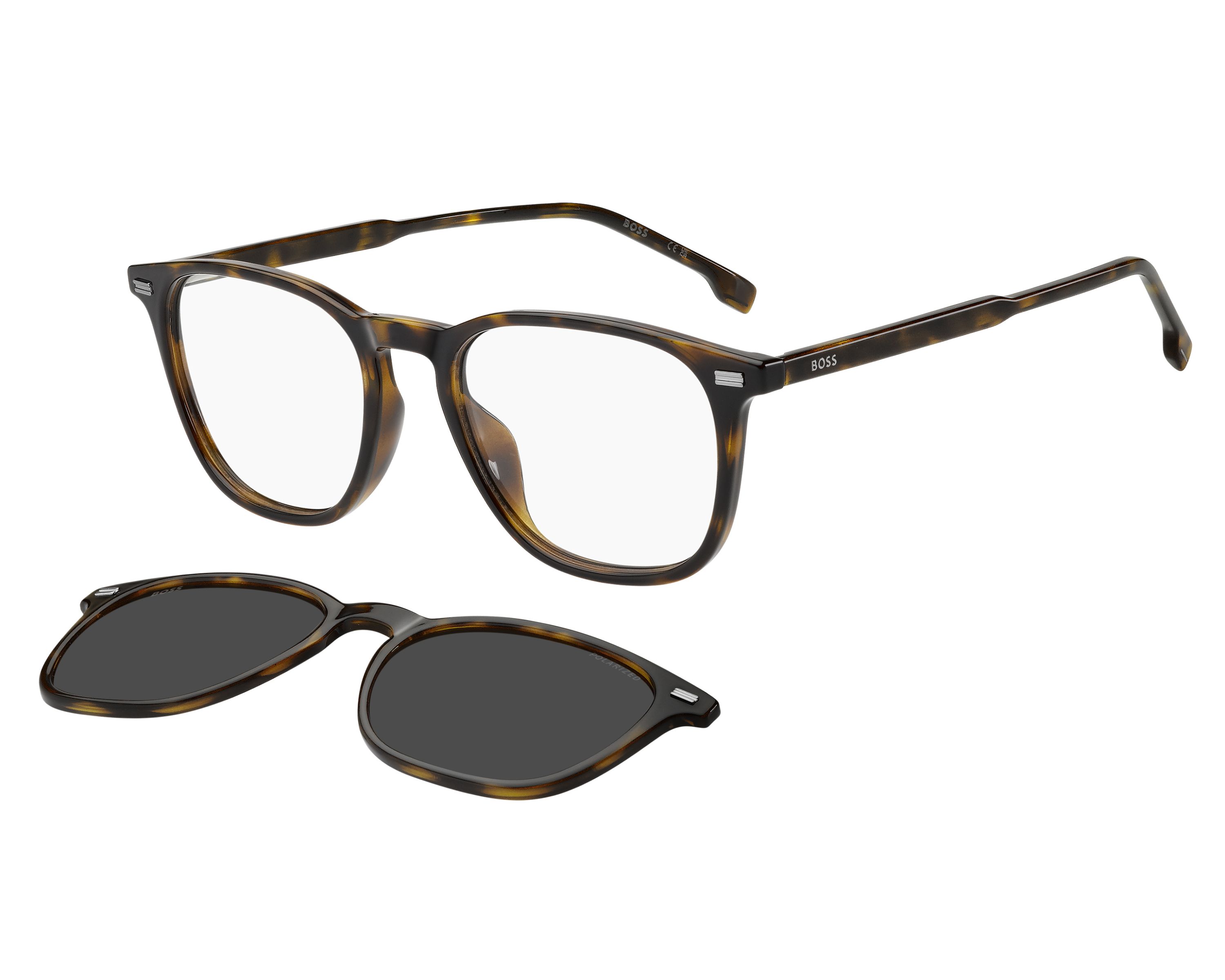 Hugo Boss BOSS-1882-G-C 086/M9 53-19 Havana  360 degree view 1
