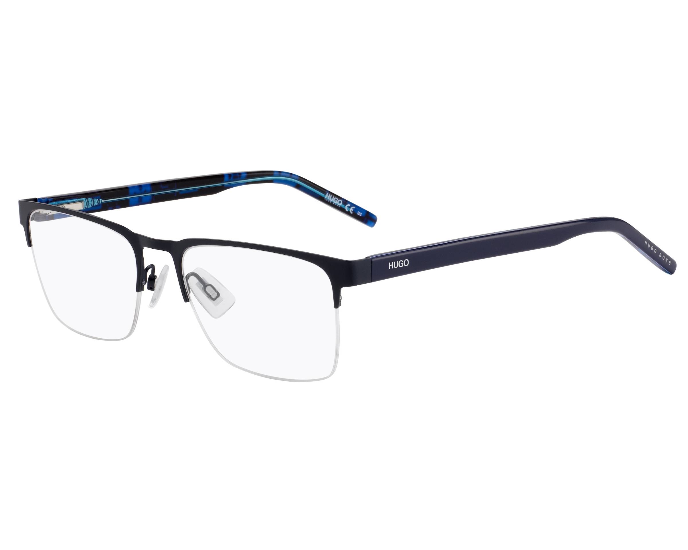 hugo boss glasses blue