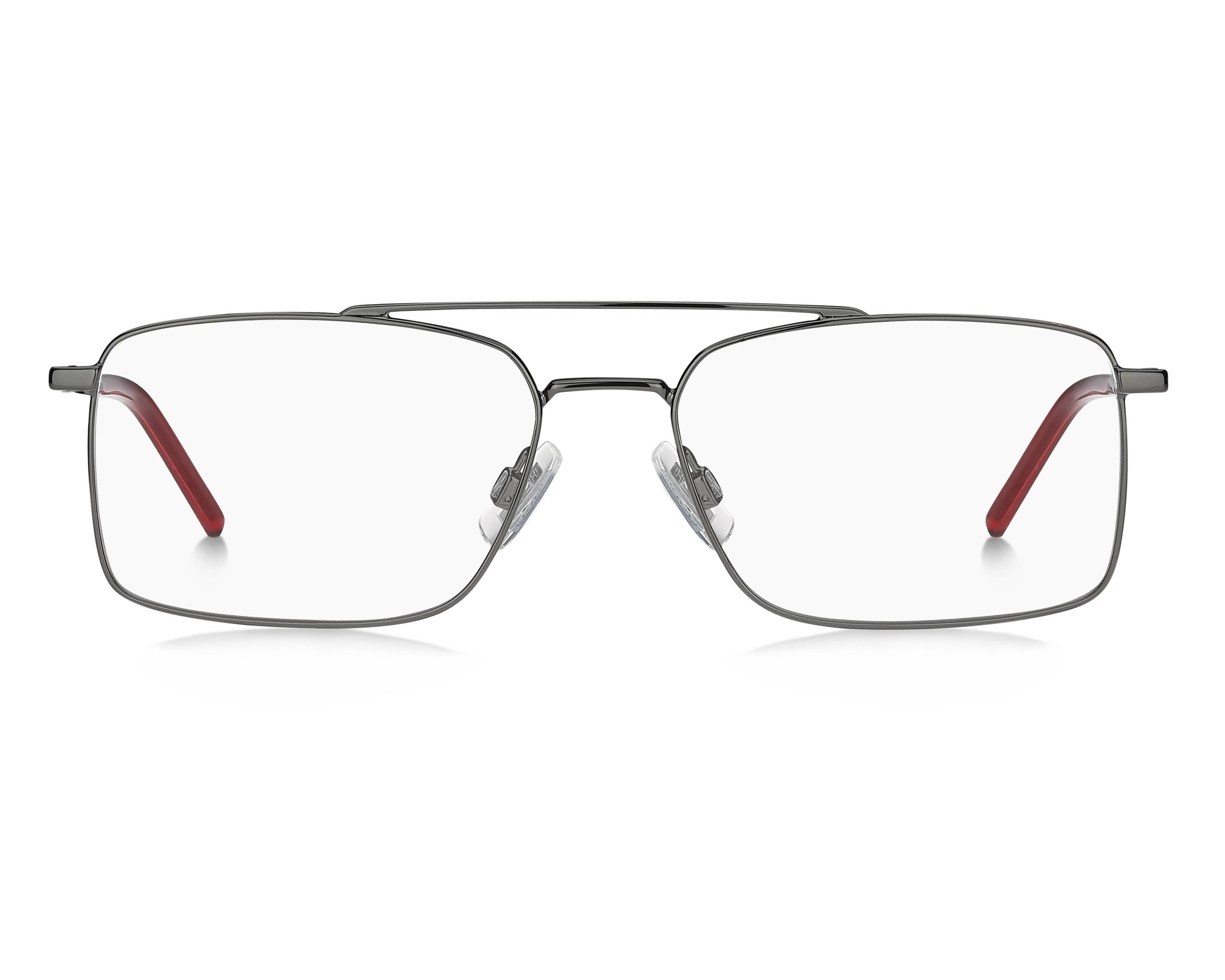 Hugo Boss HG-1120- V81 56-17 Gun Black 360 degree view 3