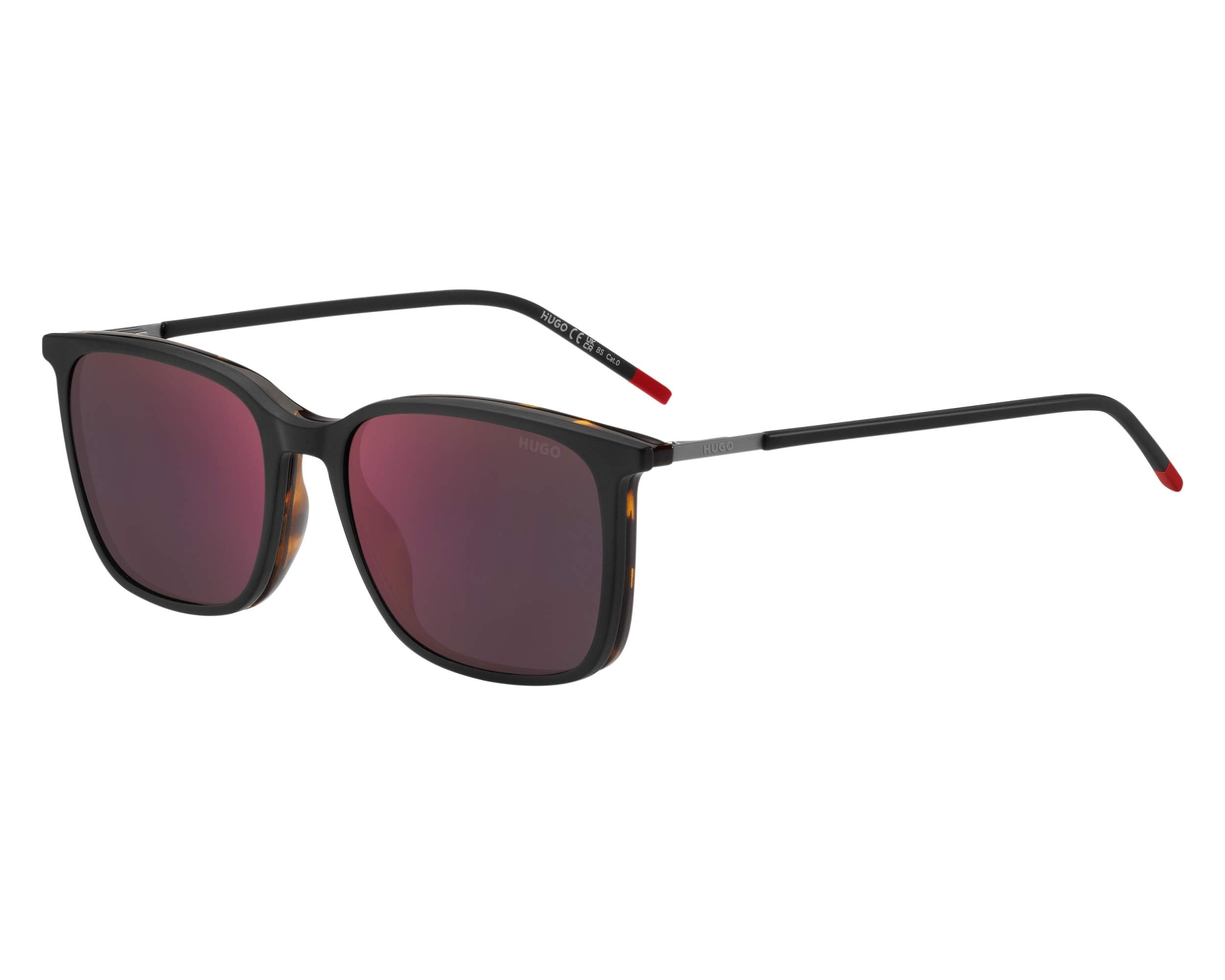 Hugo Boss HG1270-CS 581-AO 53-17 Havane Noir 360 degree view 2