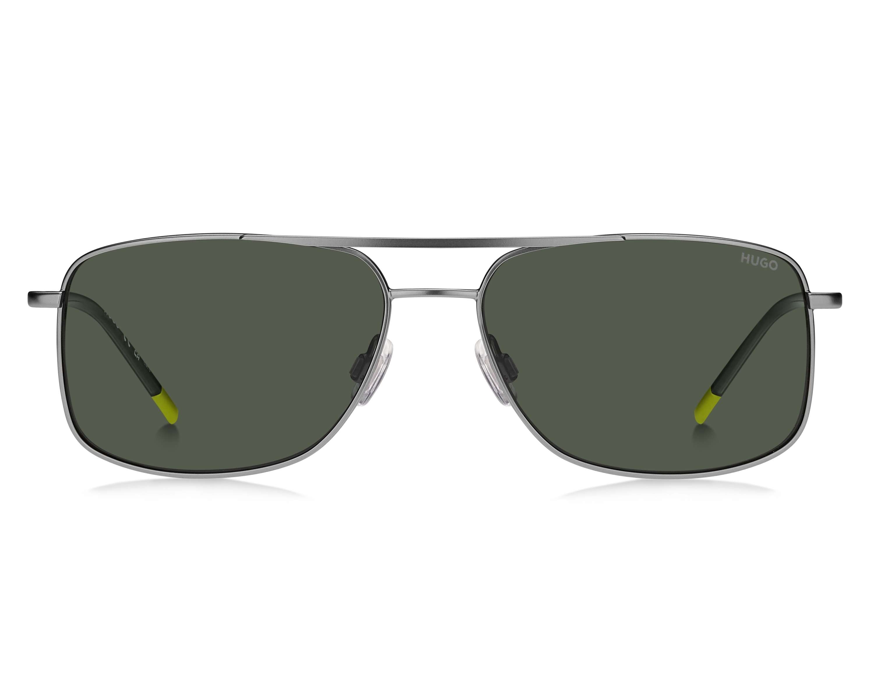 Hugo Boss HG-1287-S SMF/QT - Ruthenium Green side view