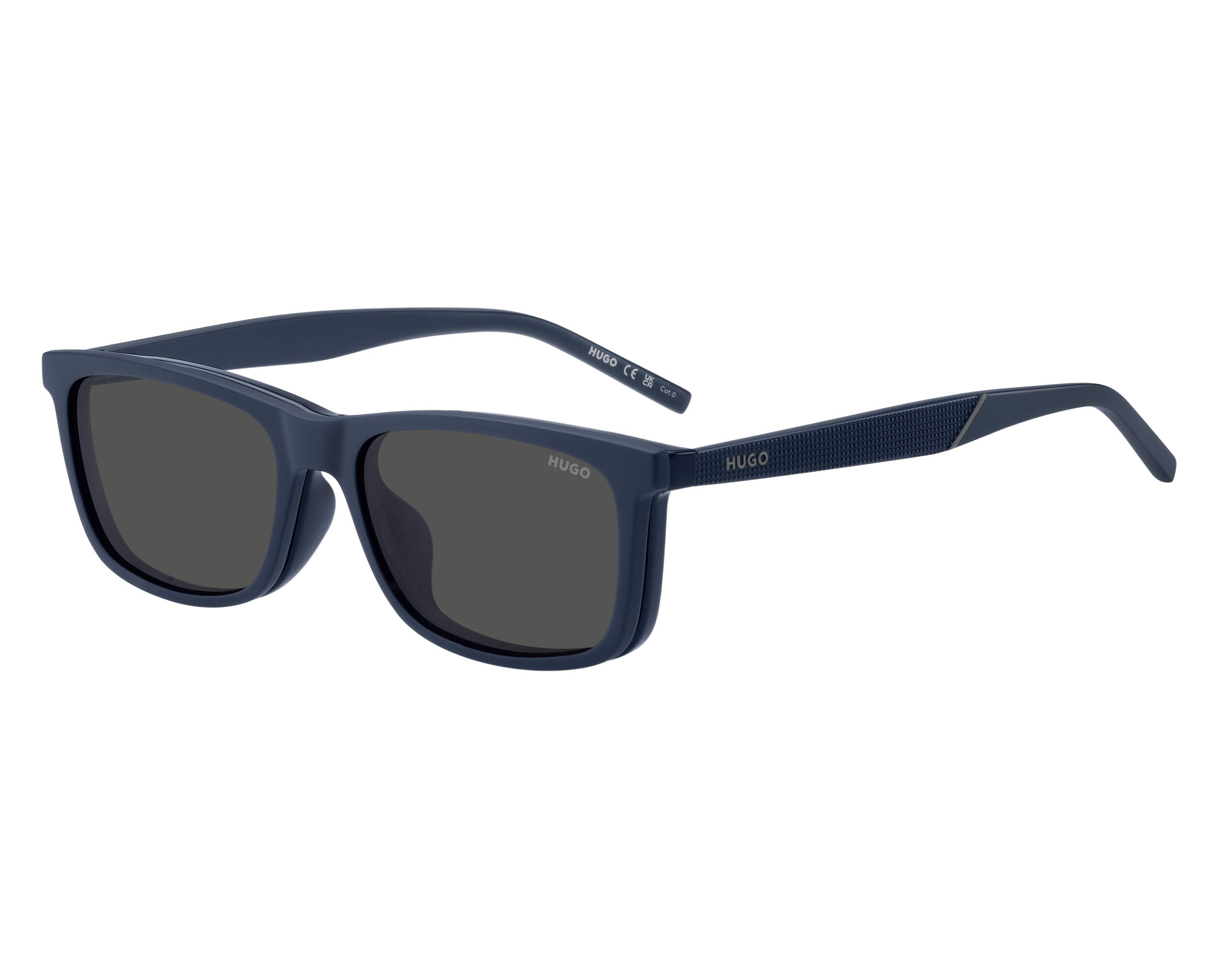 Hugo Boss HG-1329-G-CS2 9N7/99 55-17 Blue Black 360 degree view 2