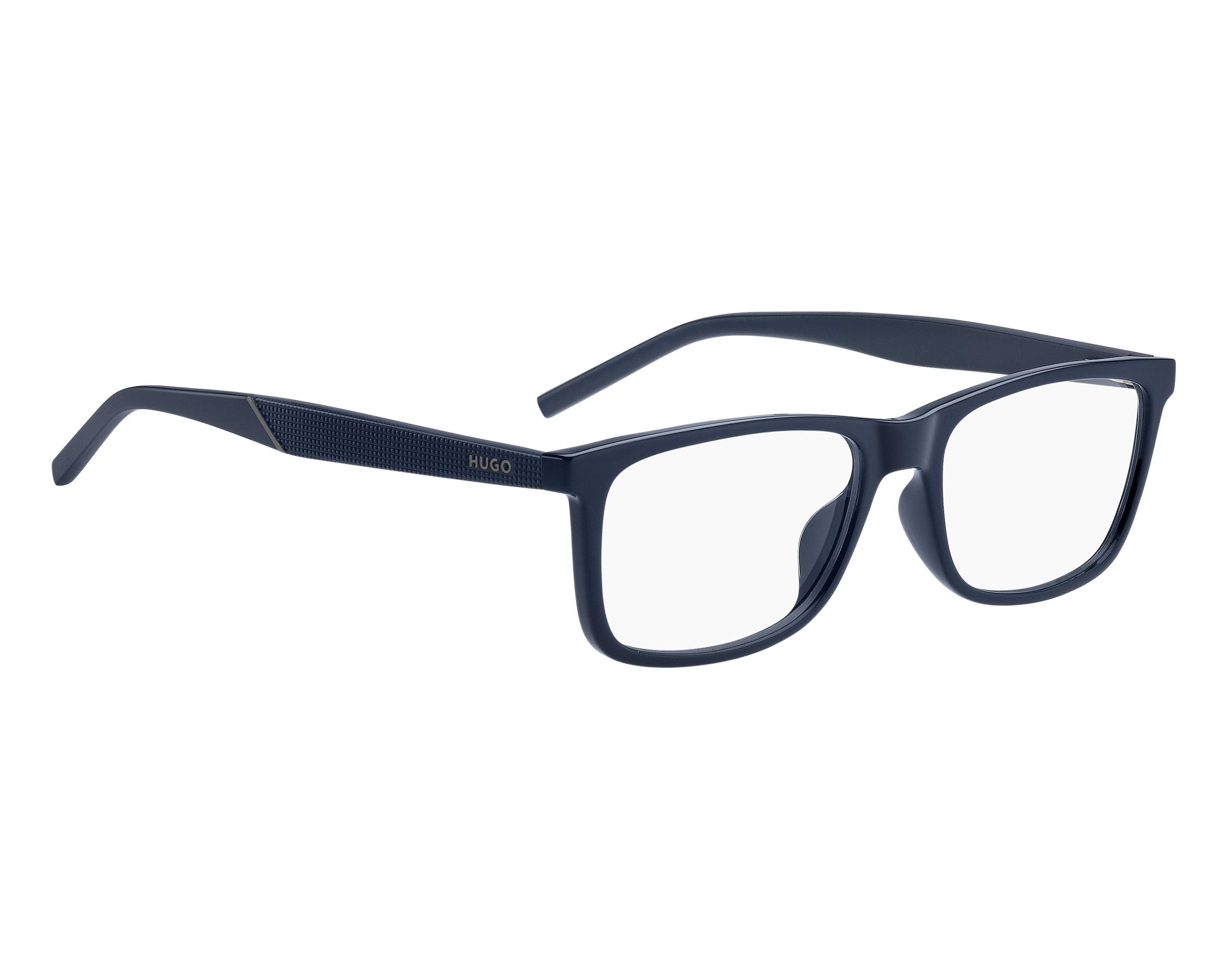 Hugo Boss HG-1329-G-CS2 9N7/99 55-17 Blue Black 360 degree view 3