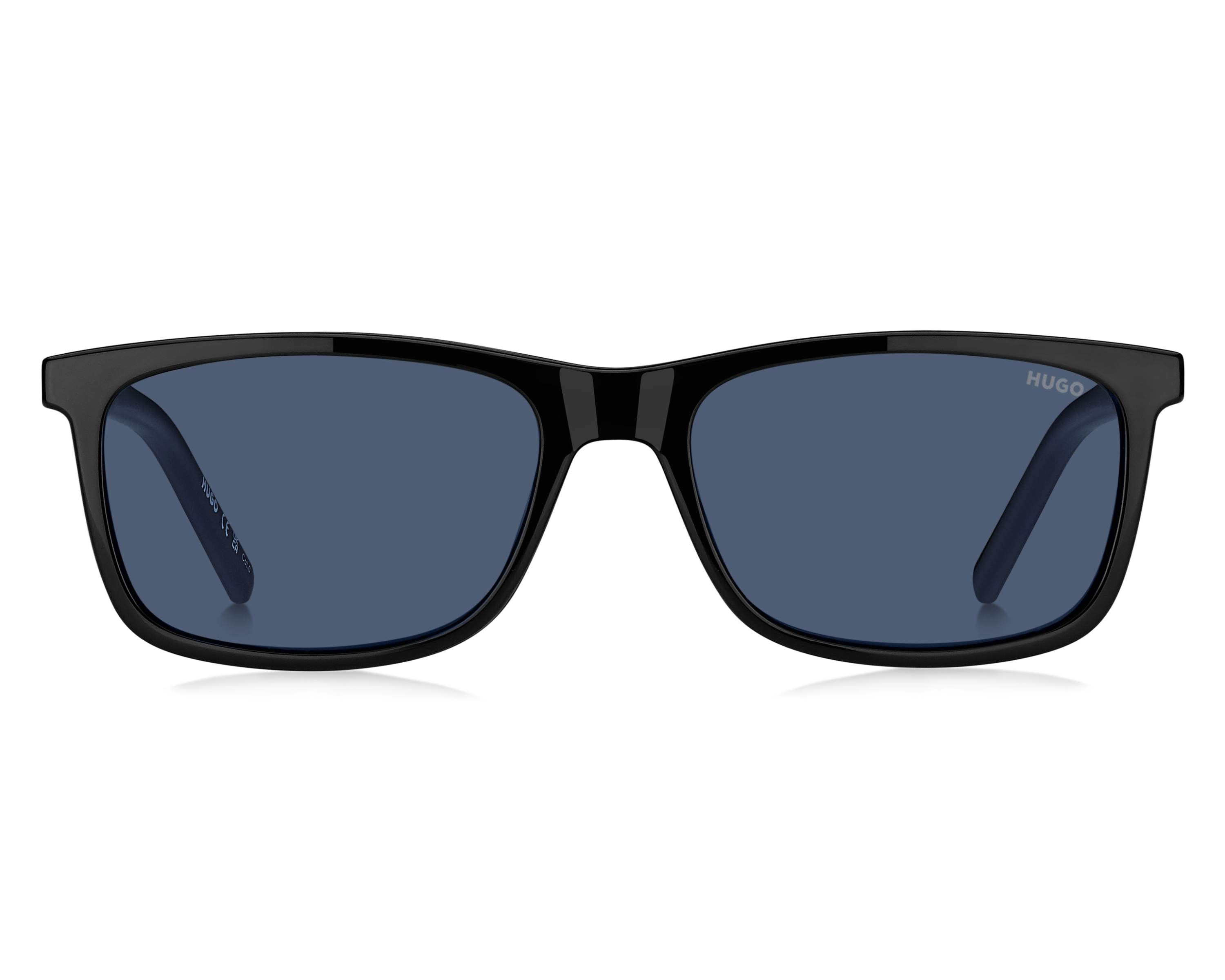 Hugo Boss HG-1329-G-CS2 9N7/99 55-17 Blue Black 360 degree view 6