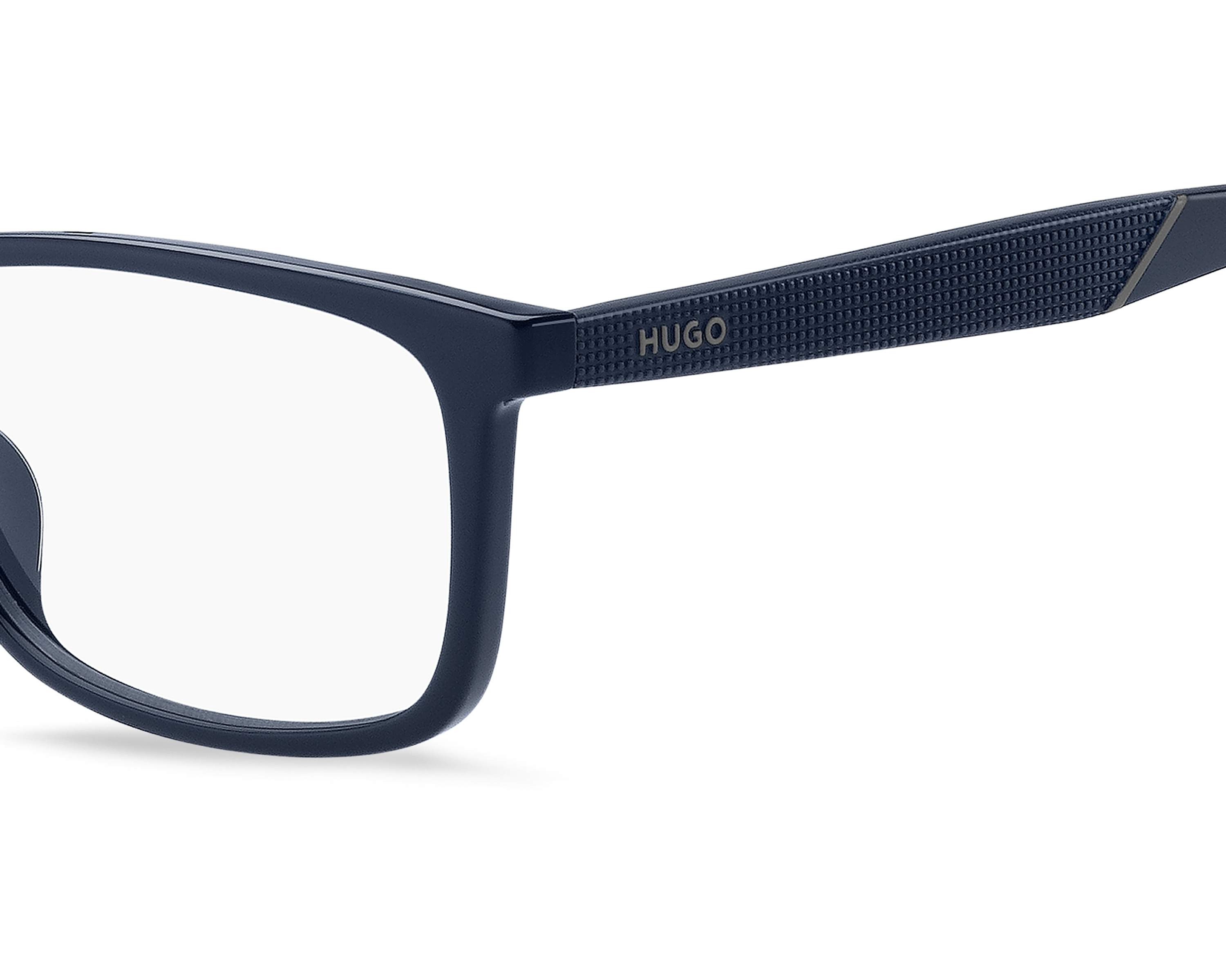 Hugo Boss HG-1329-G-CS2 9N7/99 55-17 Blue Black 360 degree view 7