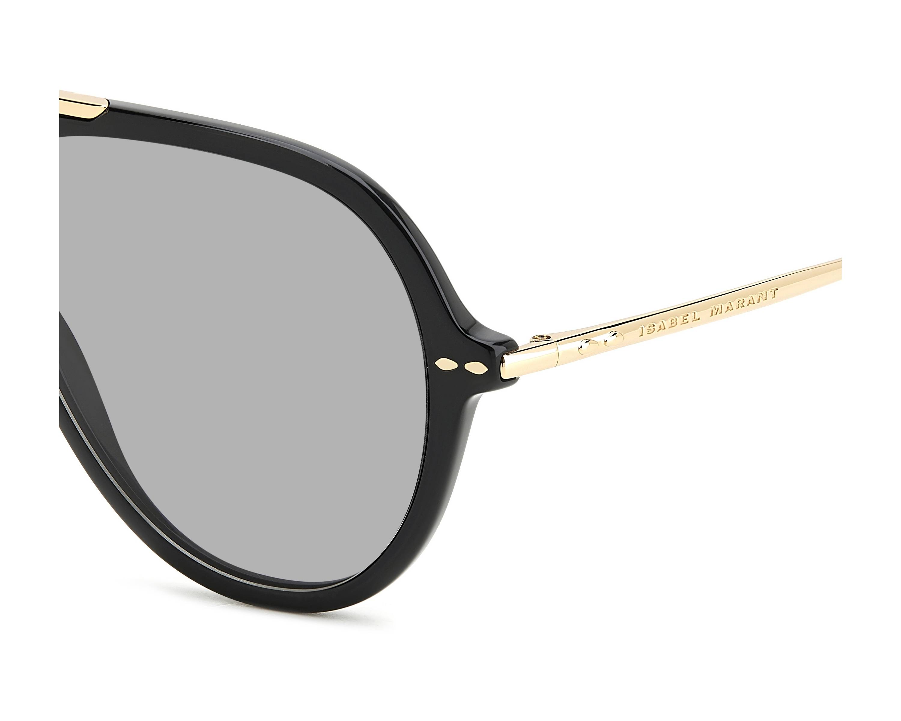 Isabel Marant IM-0162-S 2M2/IR 60-11 Noir Or 360 degree view 3