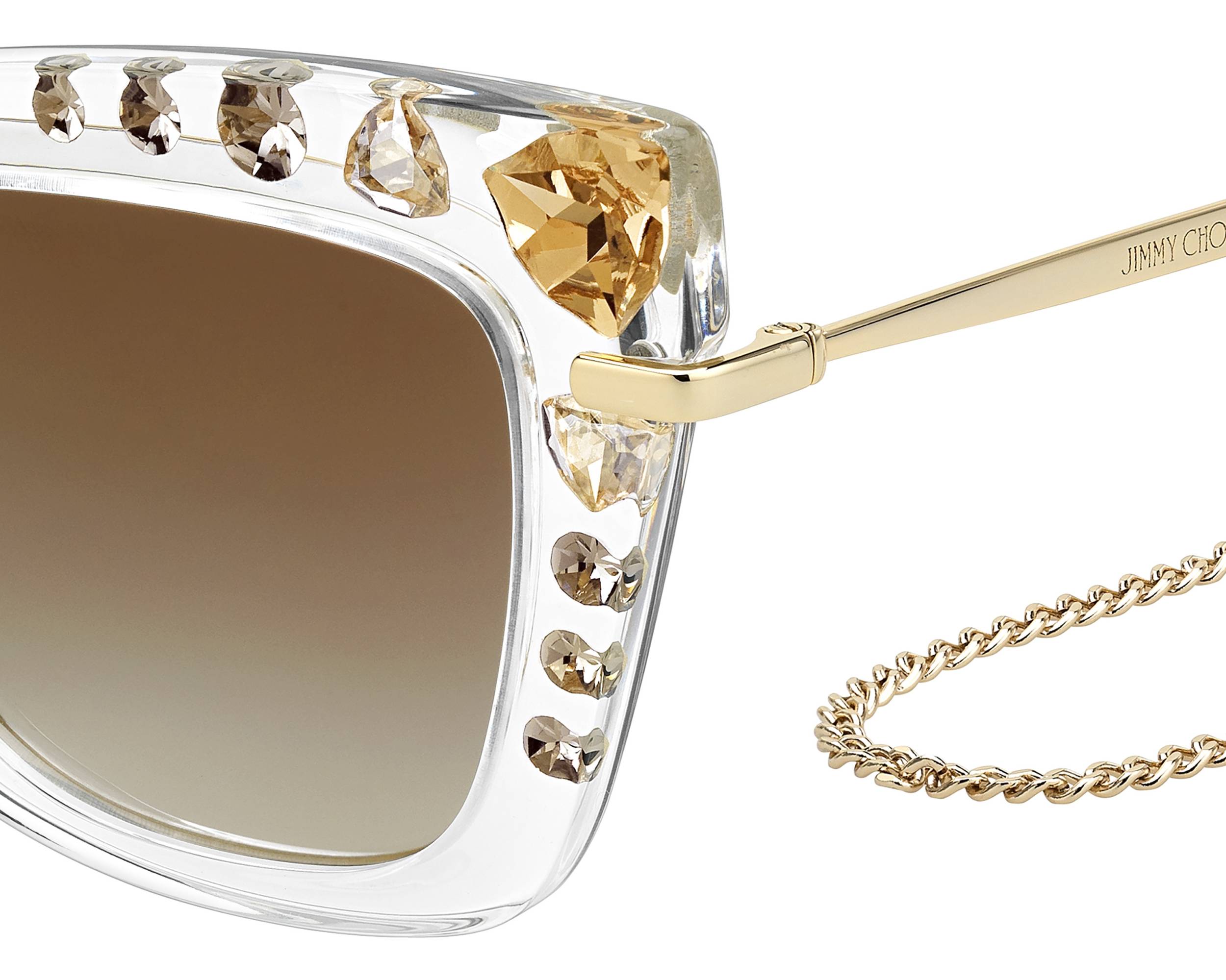 sunglasses with gold bee