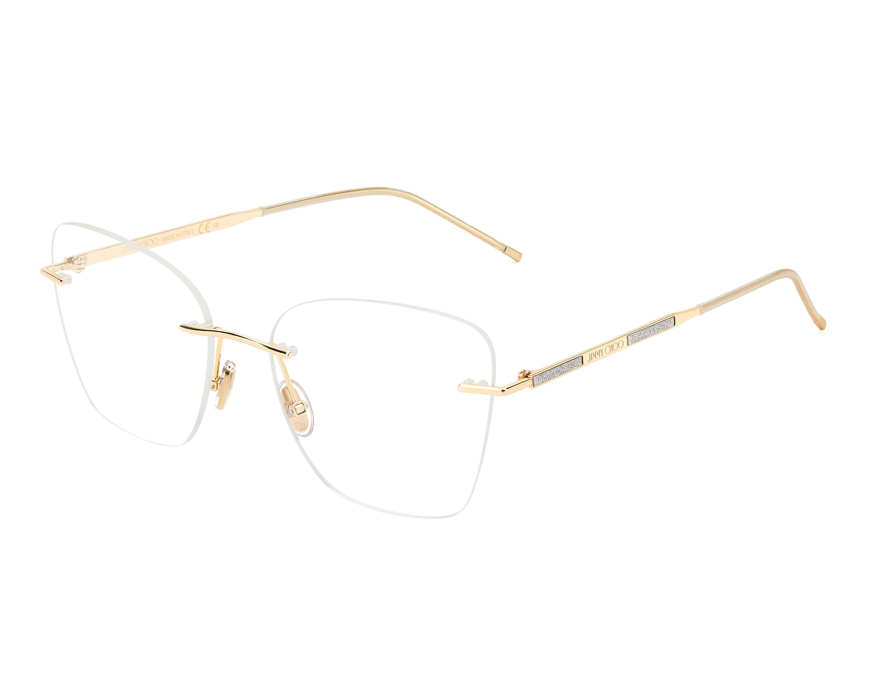 Jimmy Choo JC363 83I - gold silber profile view