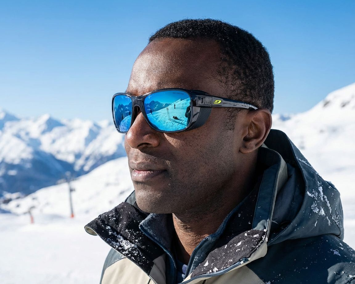 Julbo J501 9515 58-15 Black Yellow other view