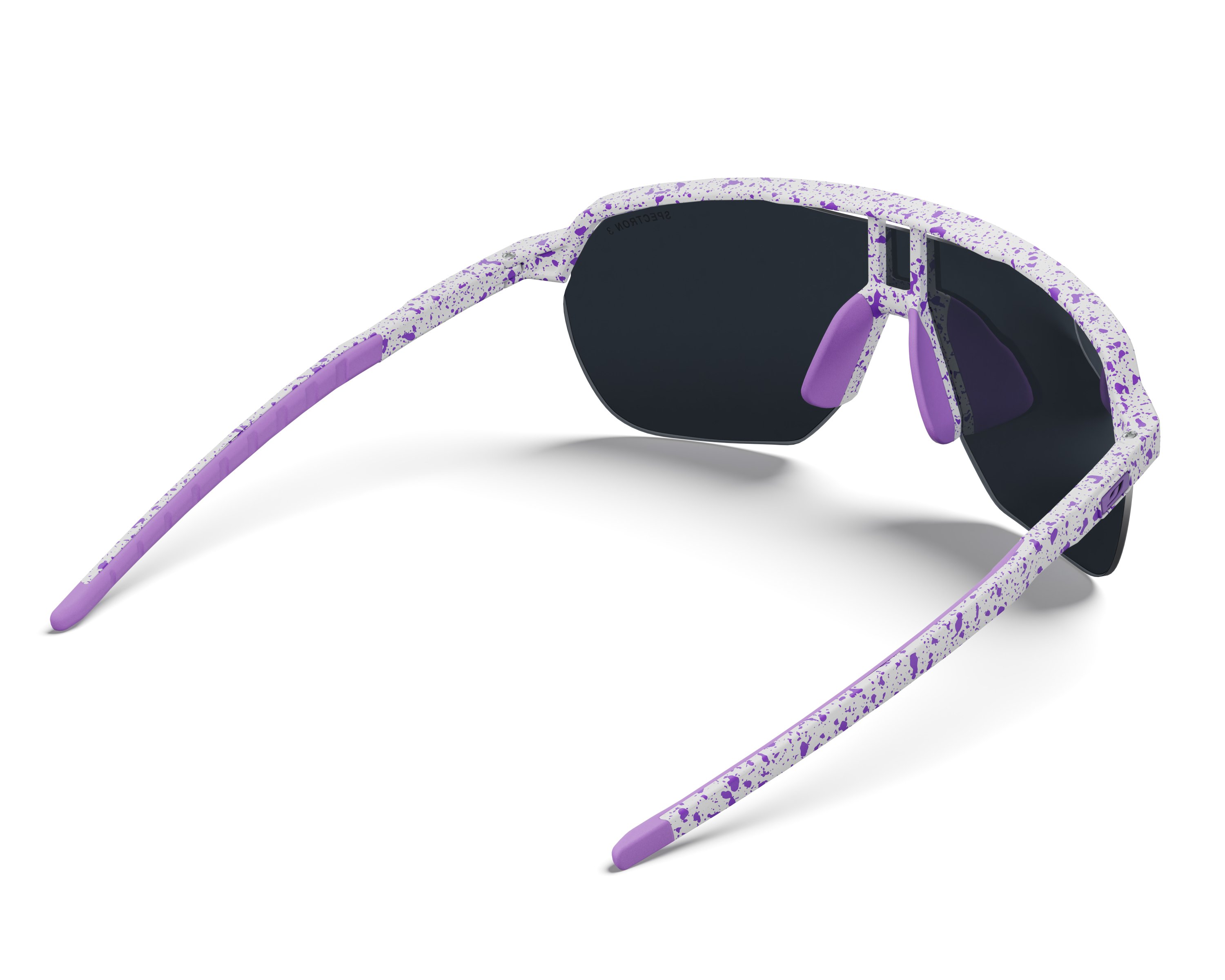 Julbo J567 1110 -13 White Purple 360 degree view 1