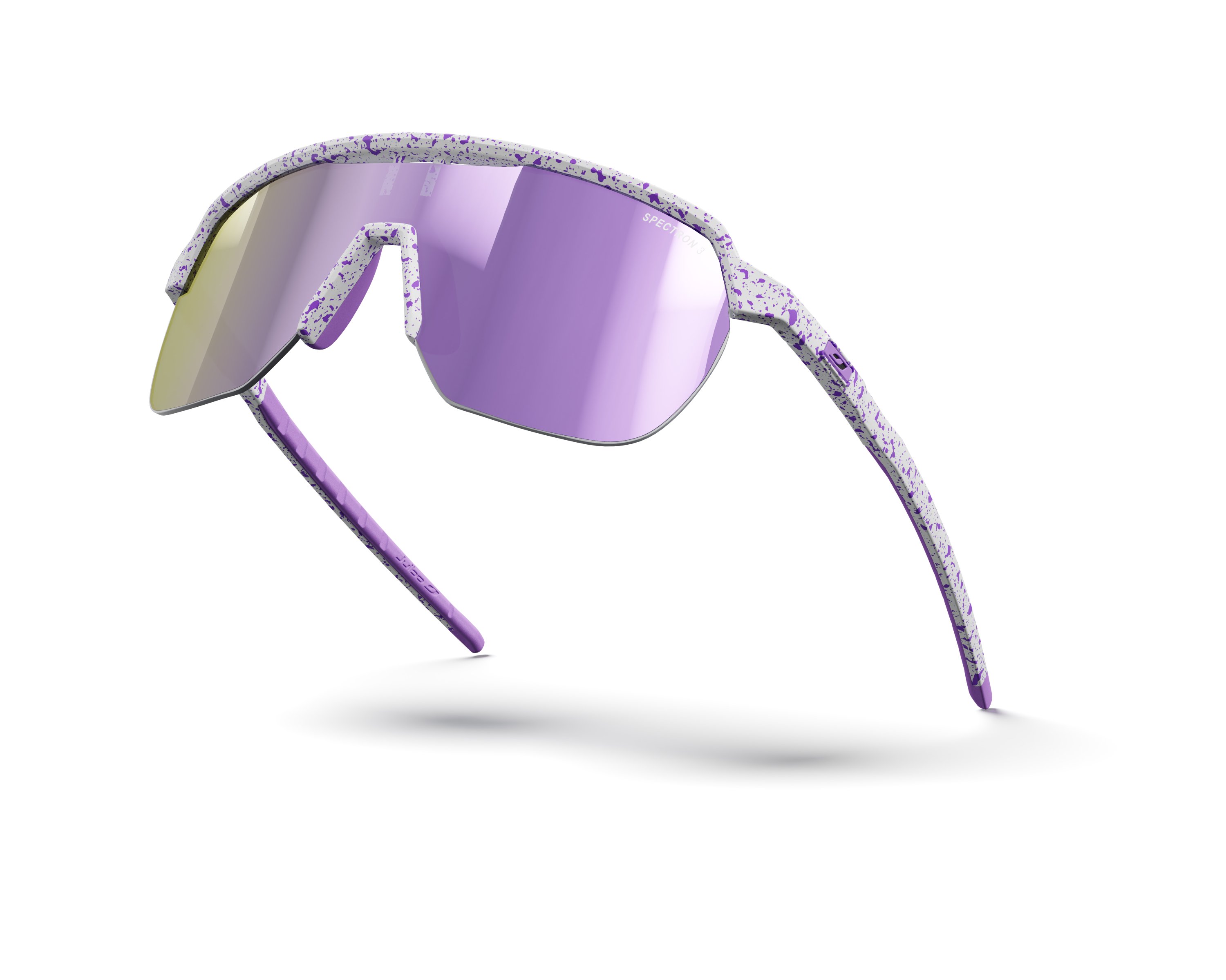 Julbo J567 1110 -13 White Purple 360 degree view 3