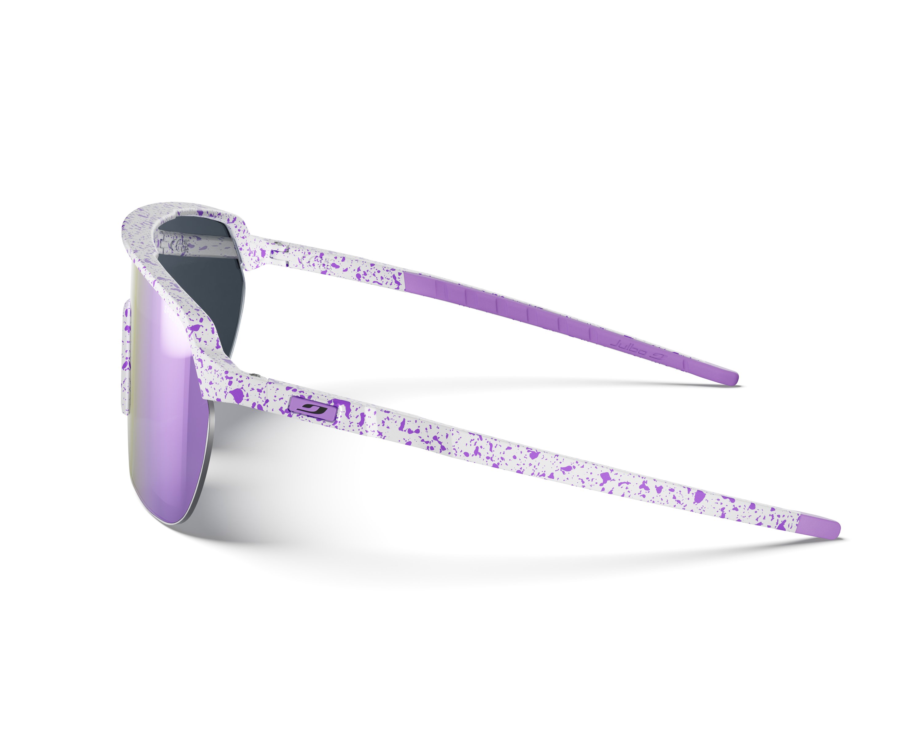 Julbo J567 1110 -13 White Purple 360 degree view 5