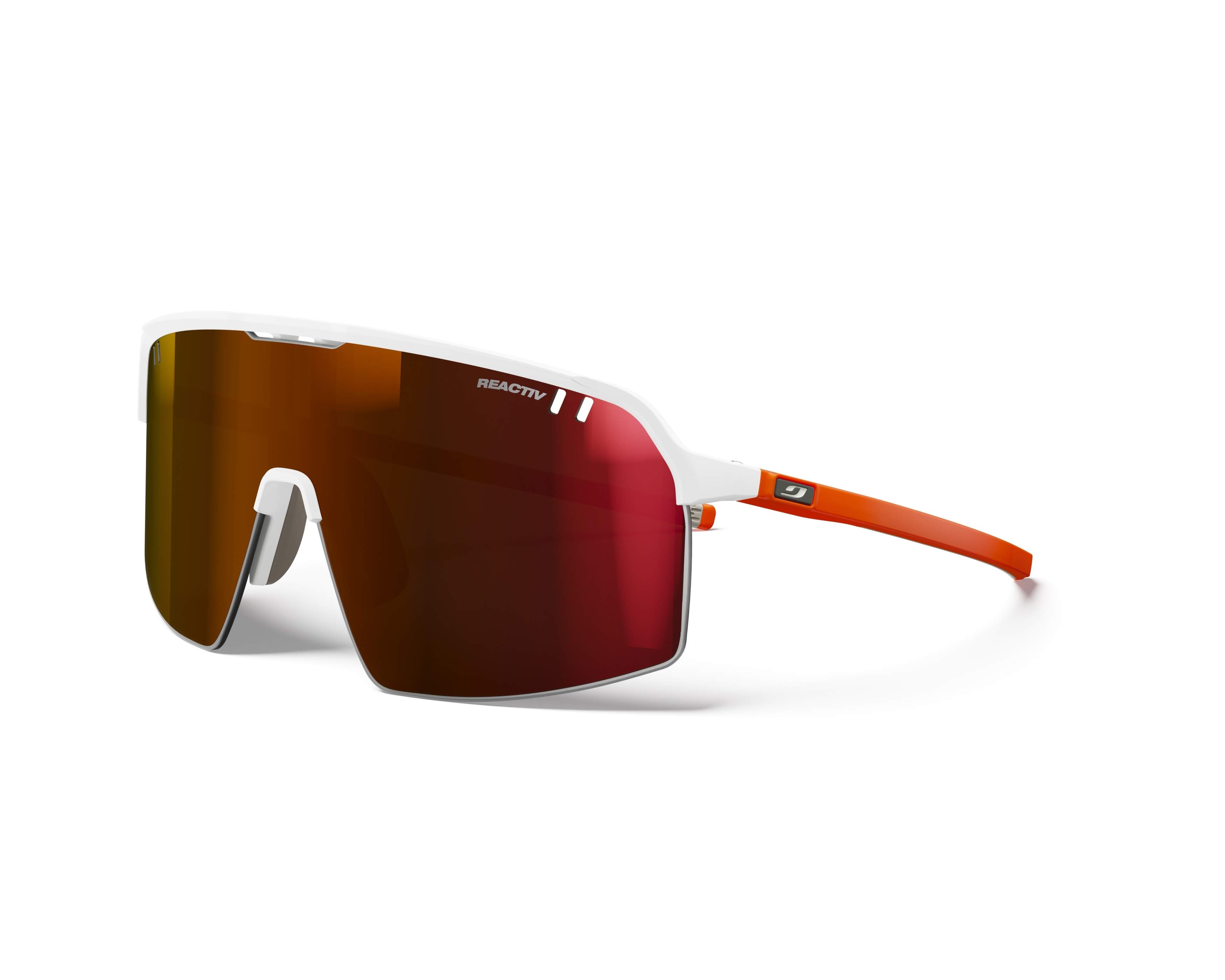 Julbo J590 4411 136-14 White Orange 360 degree view 1