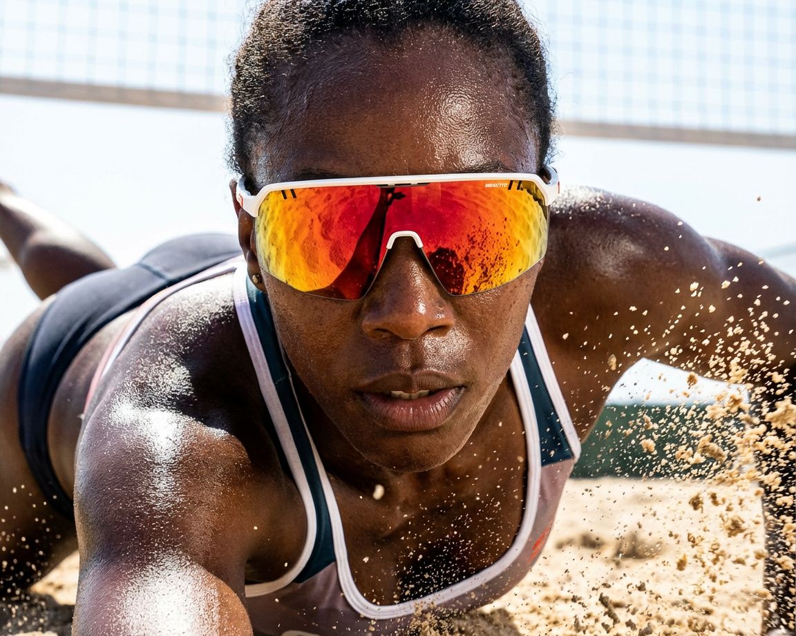 Julbo J590 4411 136-14 White Orange 360 degree view 8