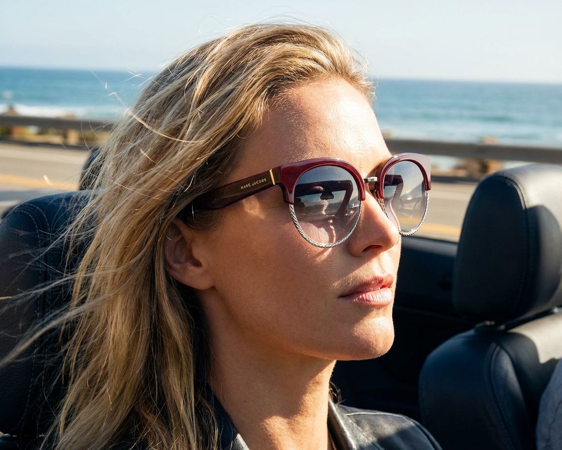 Marc Jacobs MARC-170-S LHF/IC 54-21 Bordeaux Silver other view