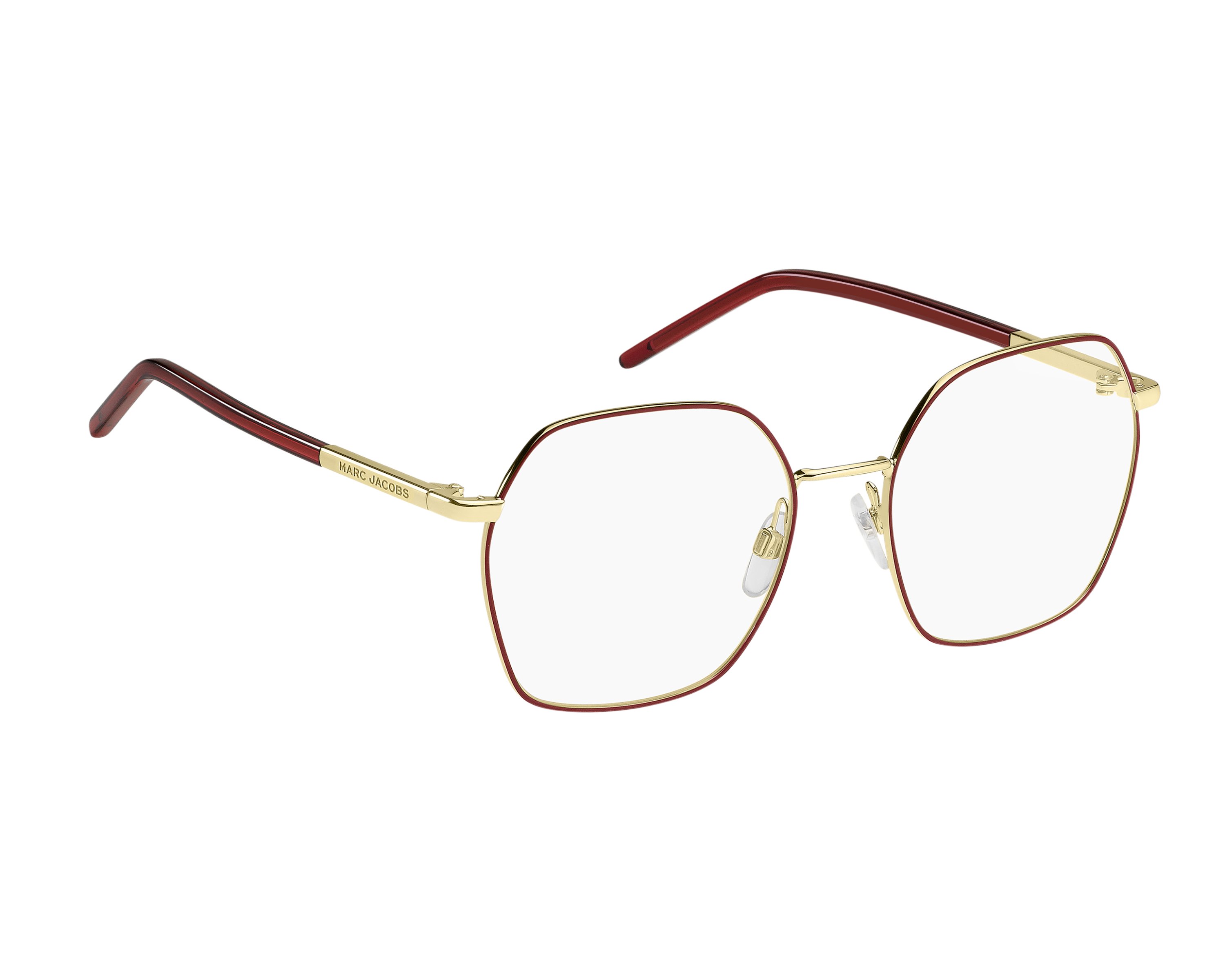 Marc Jacobs MARC-781 E28 55-18 Burgundy Gold front view