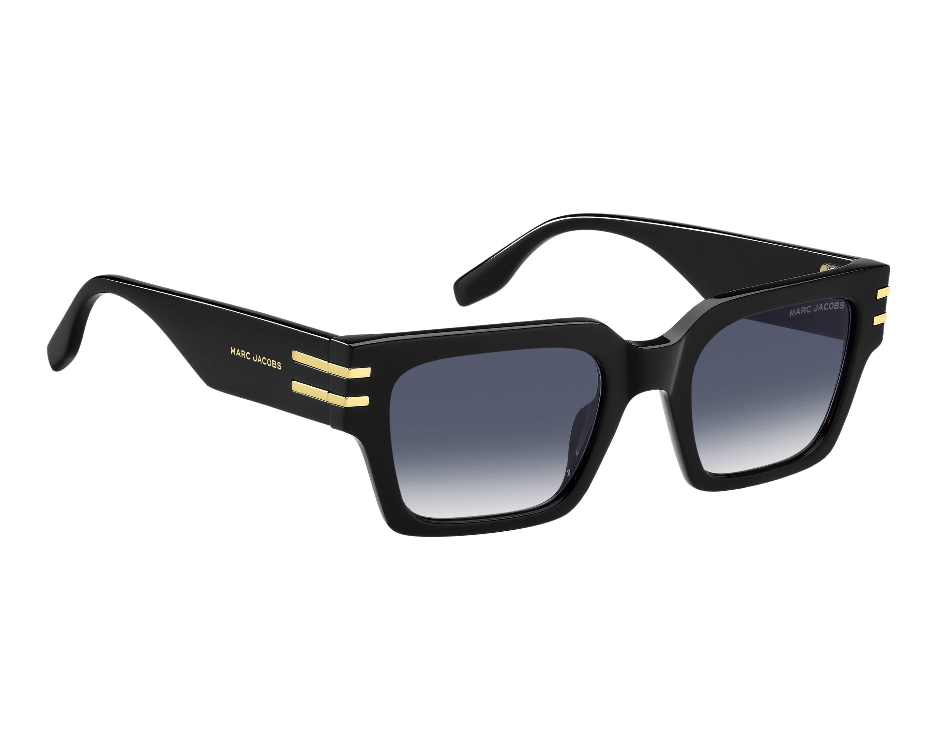 Marc Jacobs MARC-787-S 2M2/08 52-22 Black Gold 360 degree view 3