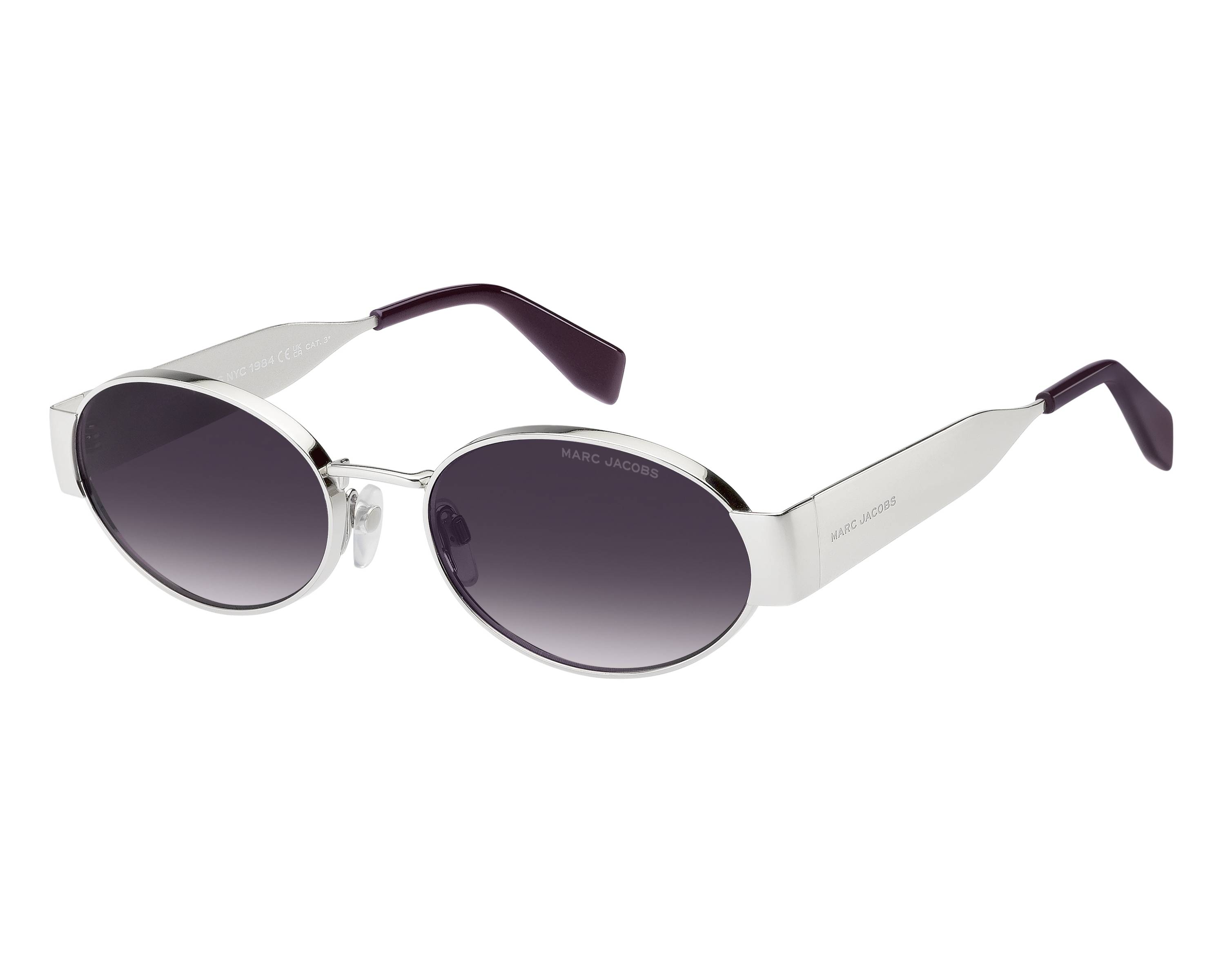 Marc Jacobs MARC-806-S GME/DG 58-19 Palladium Purple 360 degree view 4
