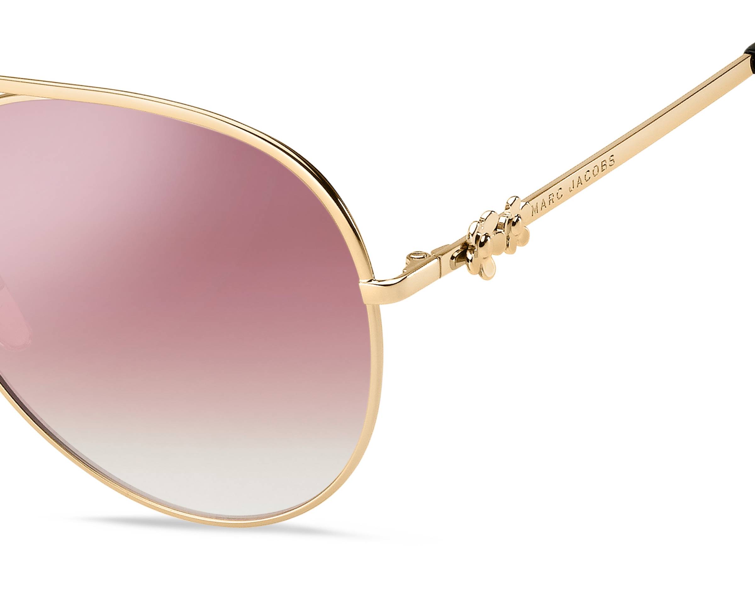 Marc Jacobs‎ DDBVQ Sunglasses 58-16-45 Daisy Aviator Gold Pink Gradient Marc Jacobs Sunglasses MARC-DAISY-2-S J5G0J main image 4