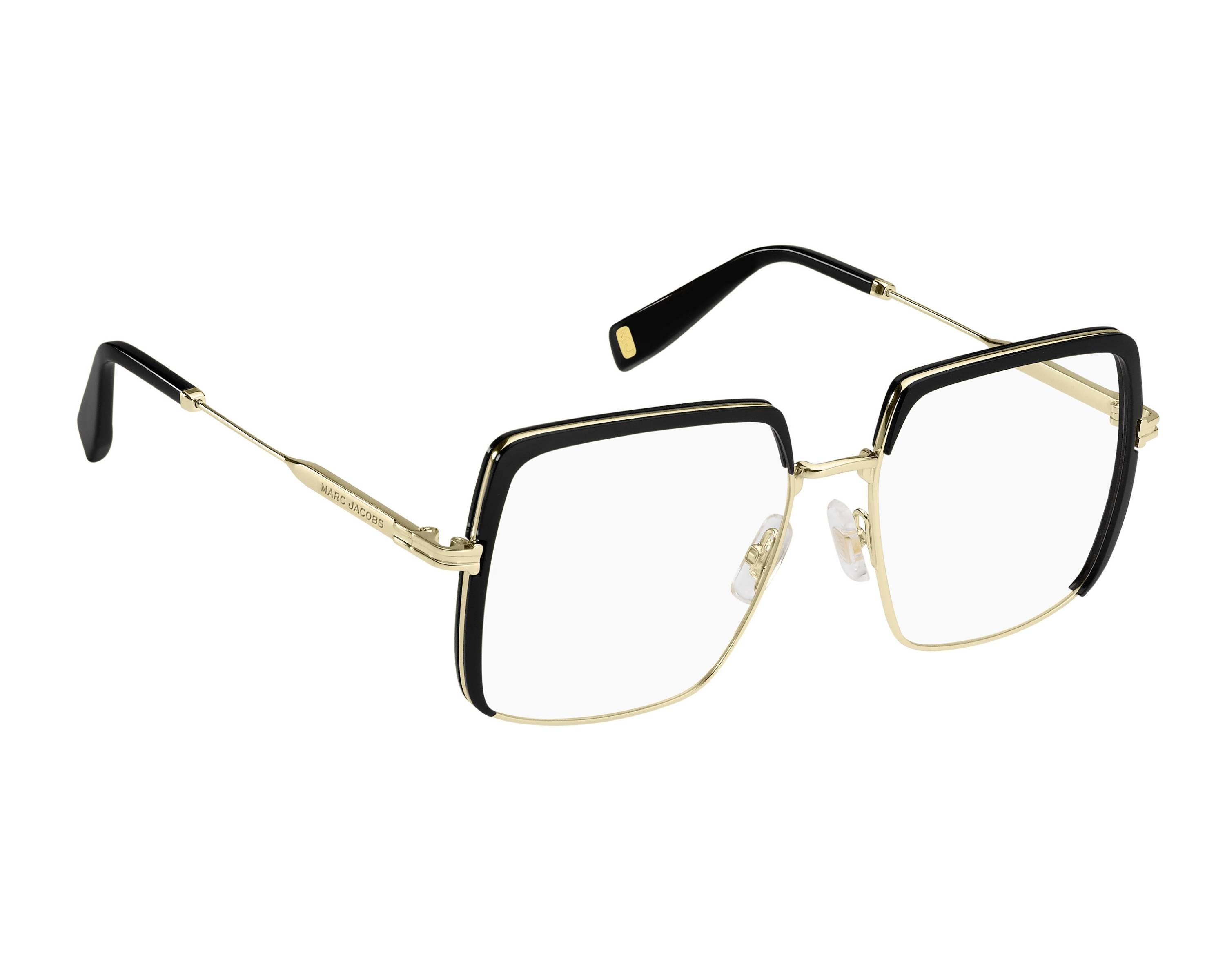 Marc Jacobs MJ-1067 RHL 54-16 Gold Black 360 degree view 2