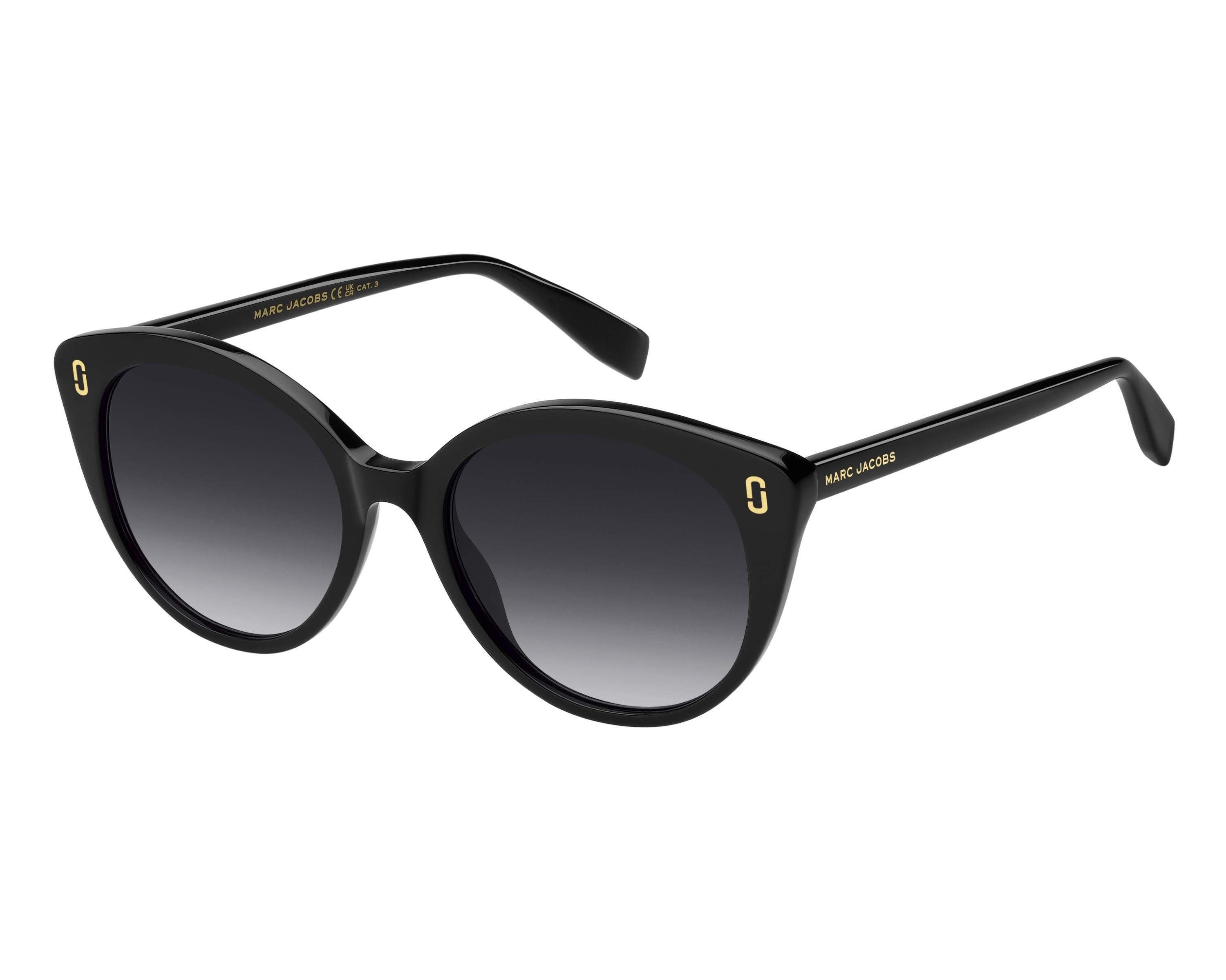 Marc Jacobs MJ-1120-S 807/9O 53-18 Black  360 degree view 2