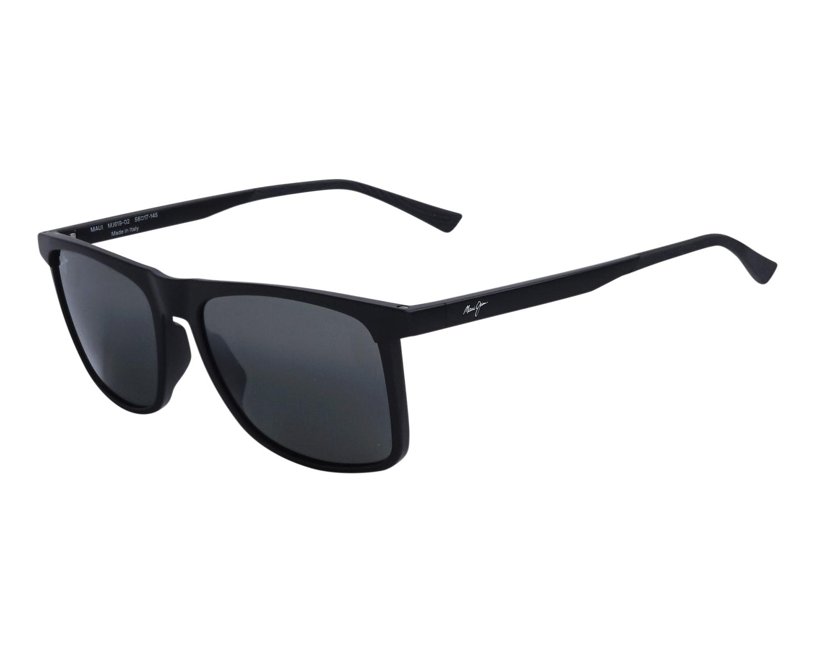 Maui Jim MJ619 02 - Black  profile view