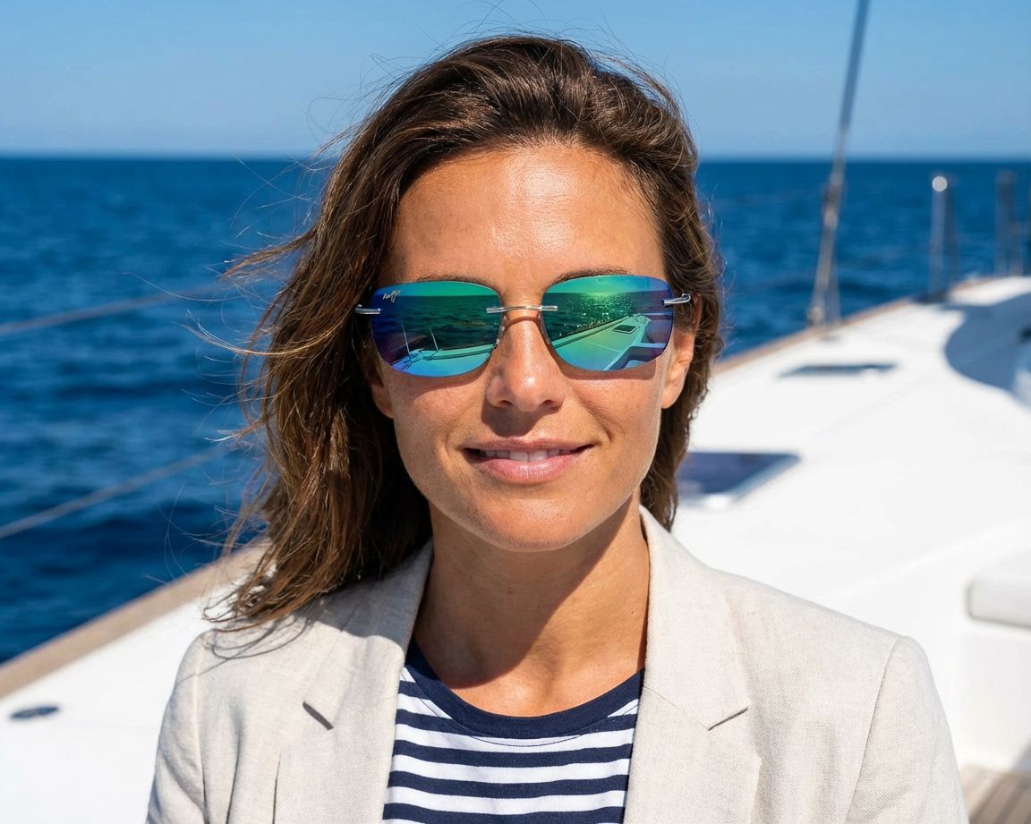 Maui Jim MJ334 GM334-17M 60-18 Silver  other view