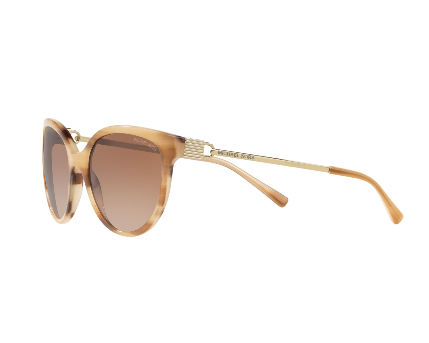 Michael Kors MK-2052 329113 55-18 Havana Gold 360 degree view 3
