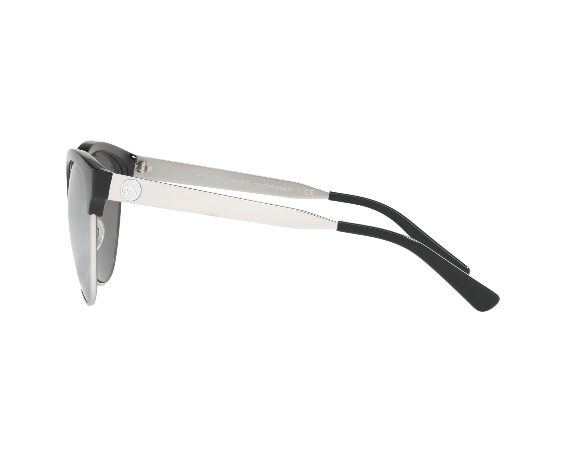 Michael Kors MK-2057 3338Z3 56-17 Silver Black 360 degree view 4