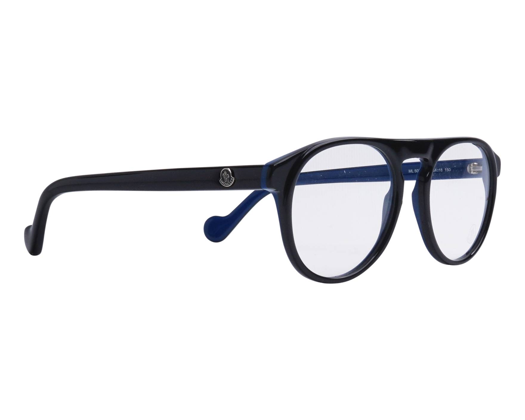 Moncler ML5054-V 005 54-18 Black Blue side view