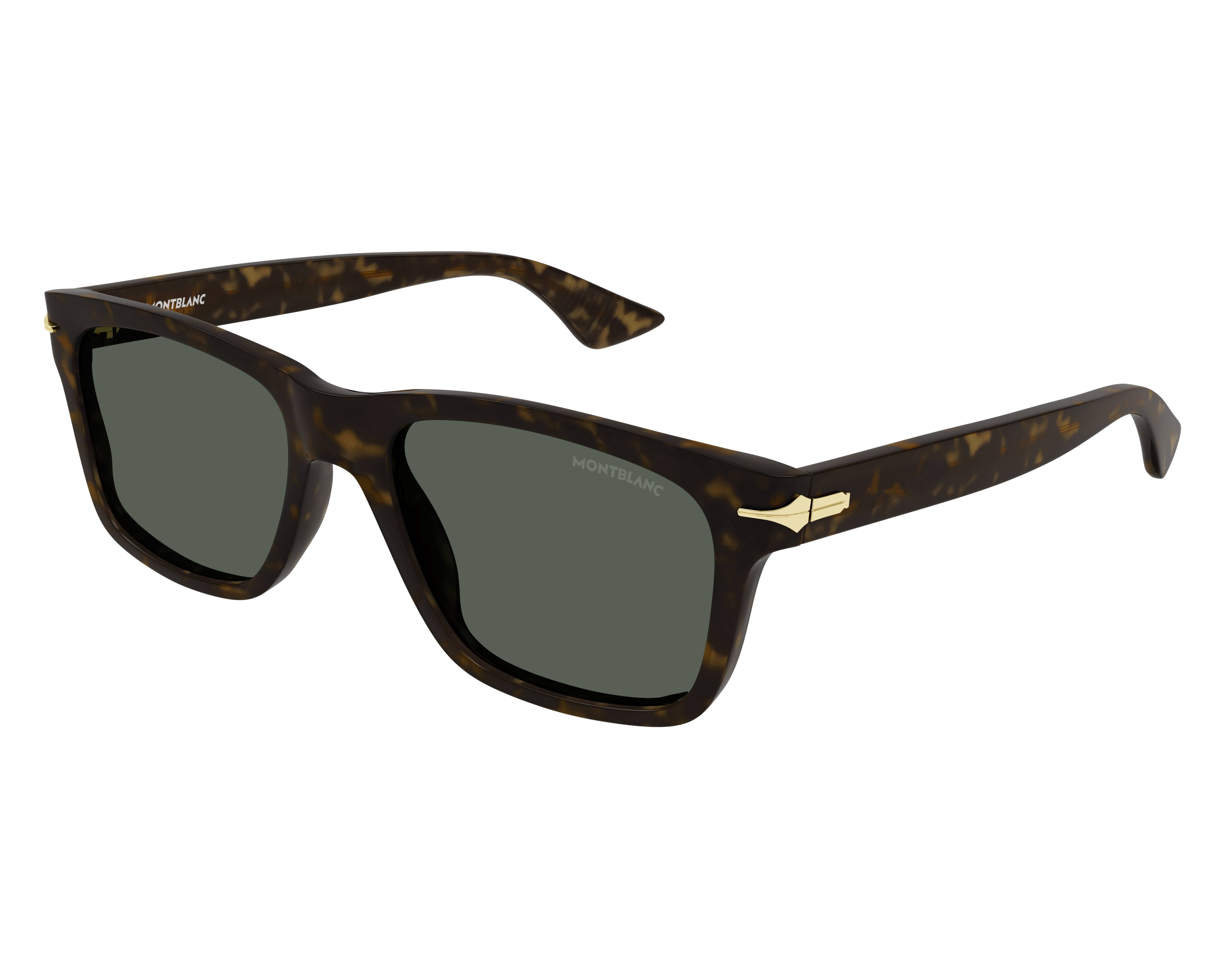 Mont Blanc MB0263S 002 - Havana  profile view