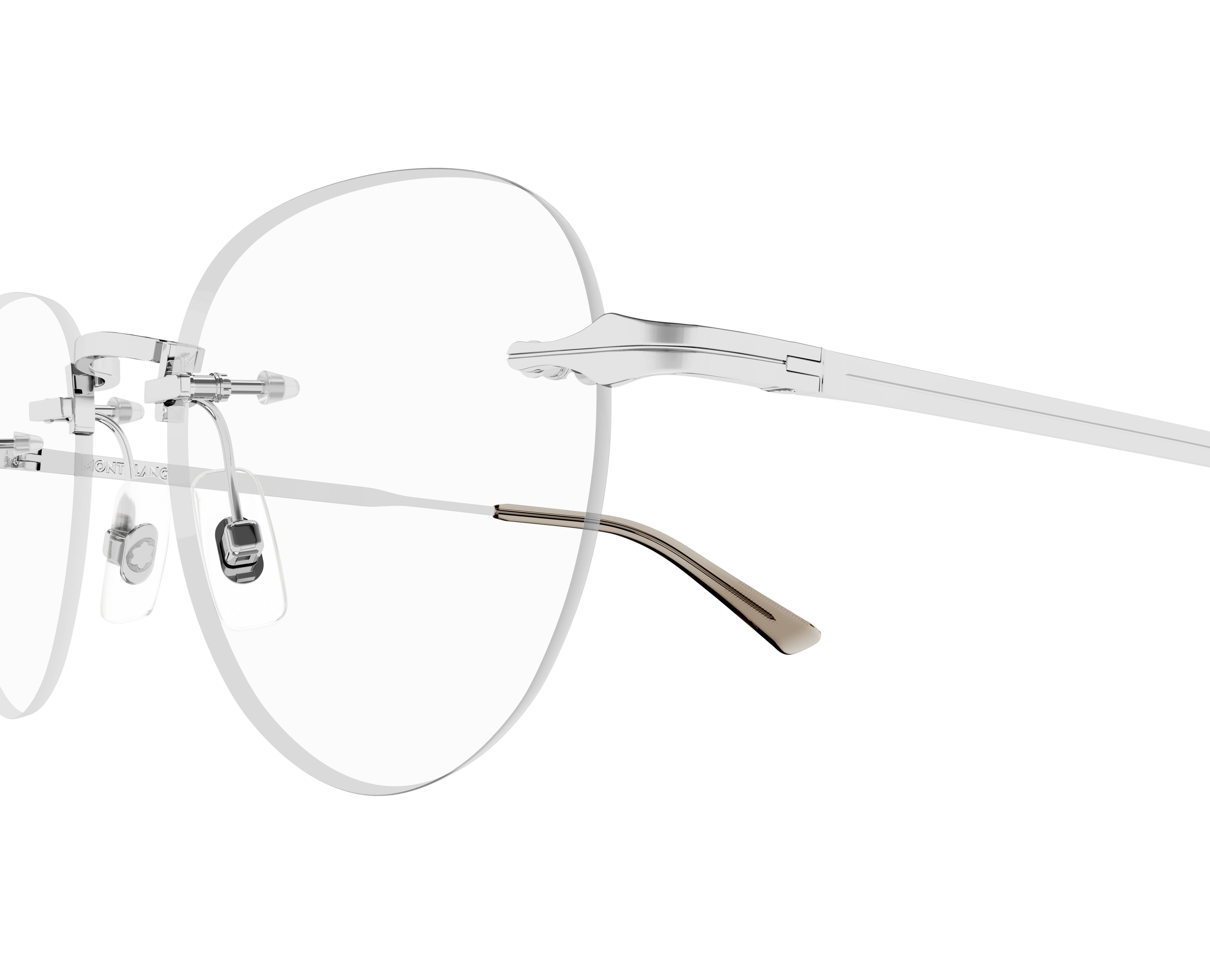Mont Blanc MB0268O 002 - Silver  side view