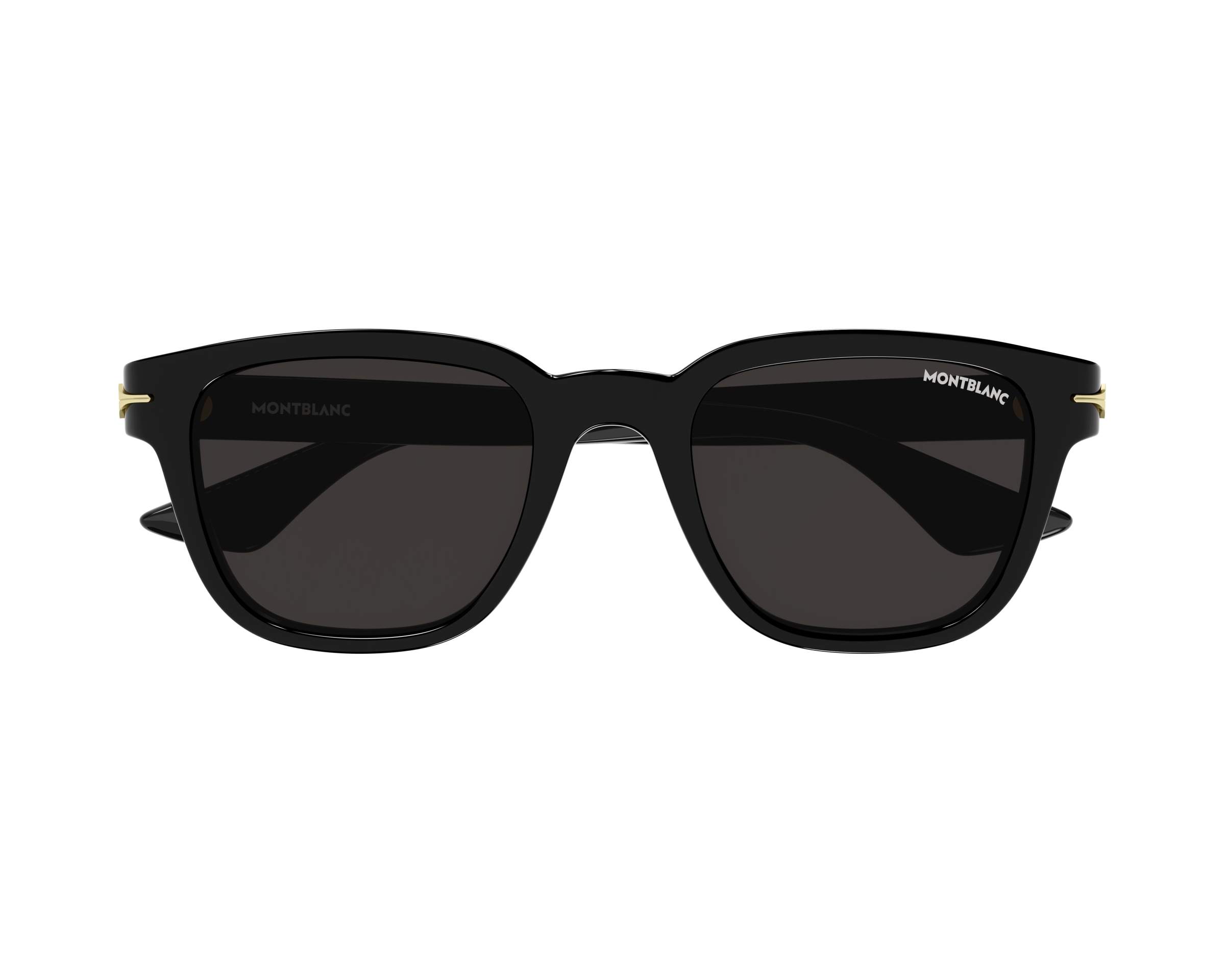Mont Blanc MB0302S 006 53-21 Black  front view