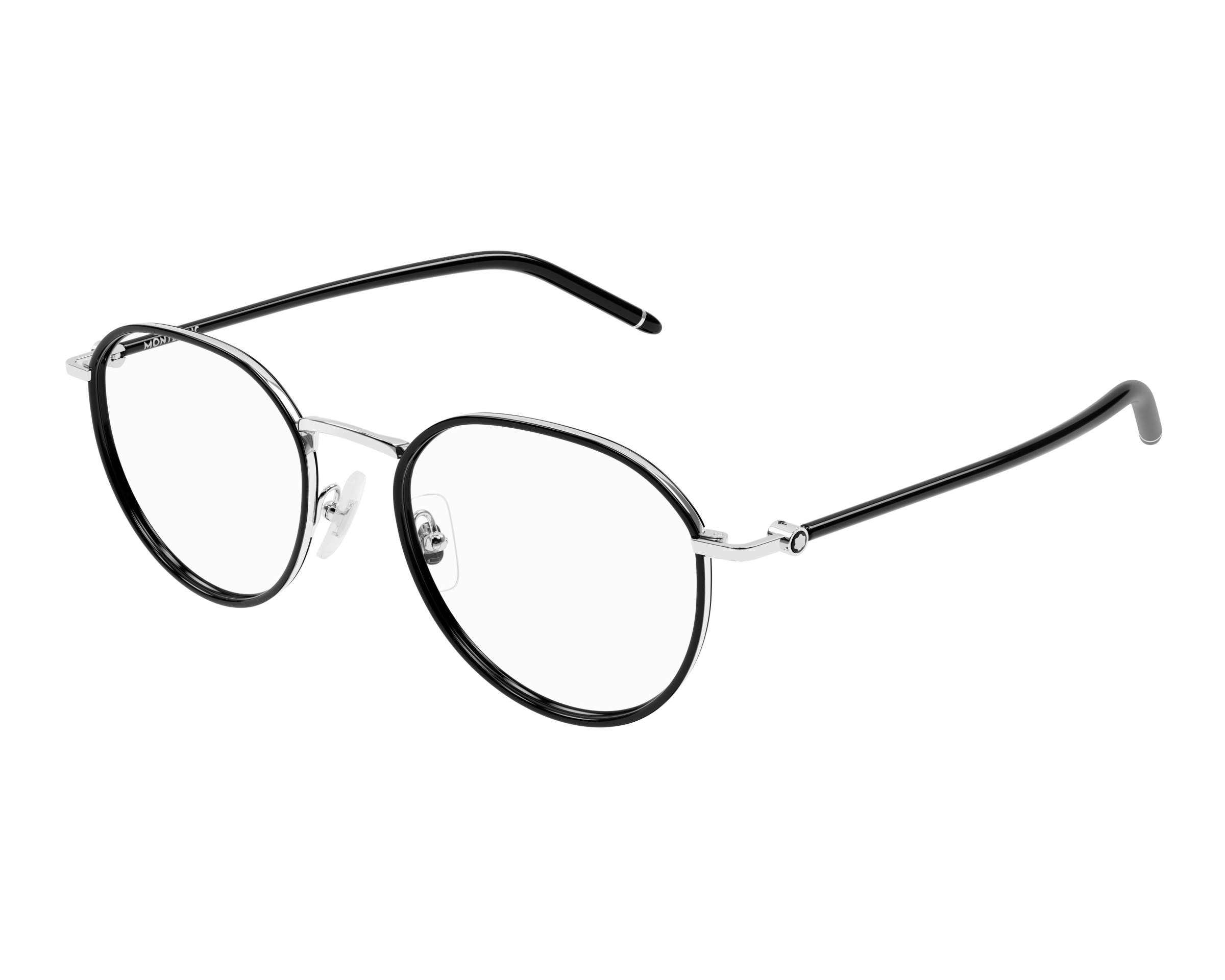 Mont Blanc MB0342OA 001 51-20 Silver  360 degree view 1