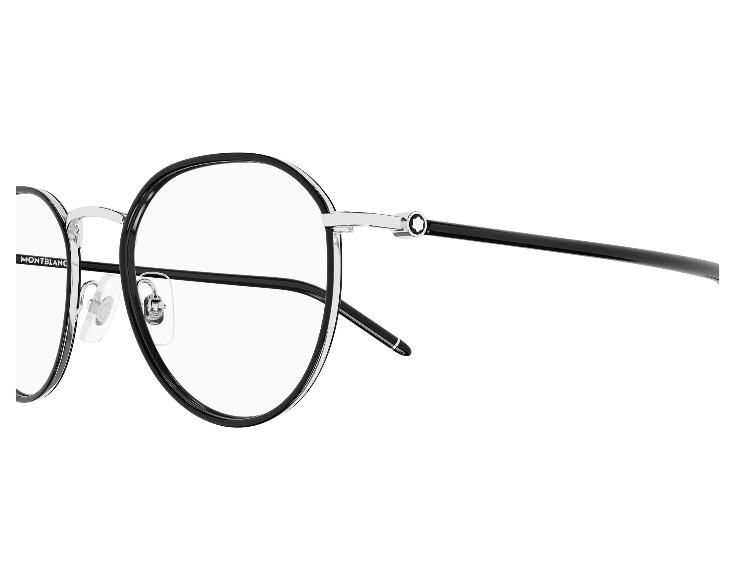 Mont Blanc MB0342OA 001 51-20 Silver  360 degree view 4
