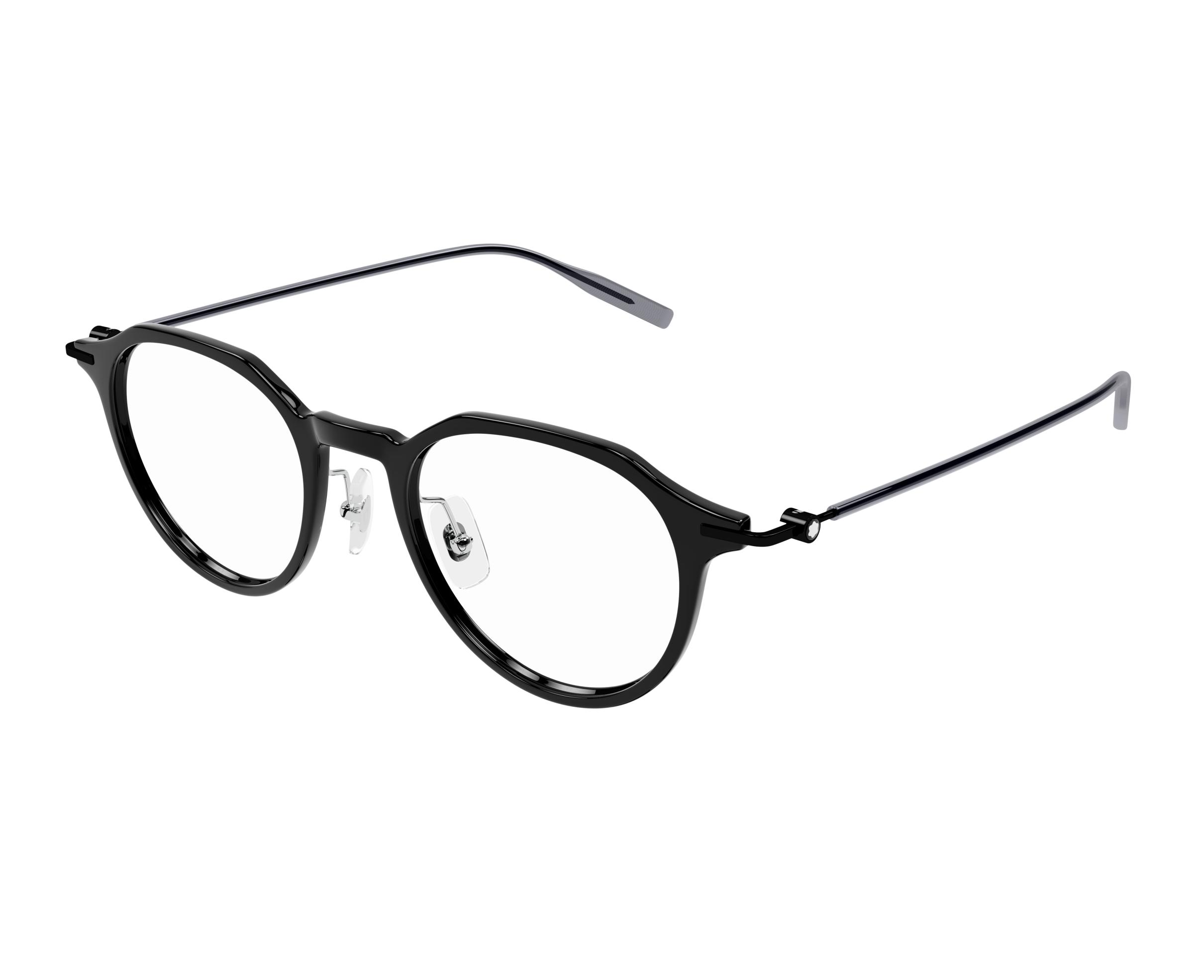 Mont Blanc MB0355O 001 49-20 schwarz  front view